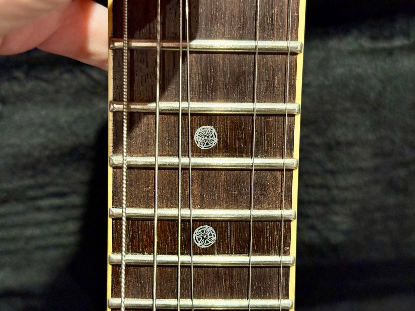 🌟RARE KOREAN🌟 Washburn Tabu Series TB-300 Double Cut~ Head Hunter P’ups~ Case!