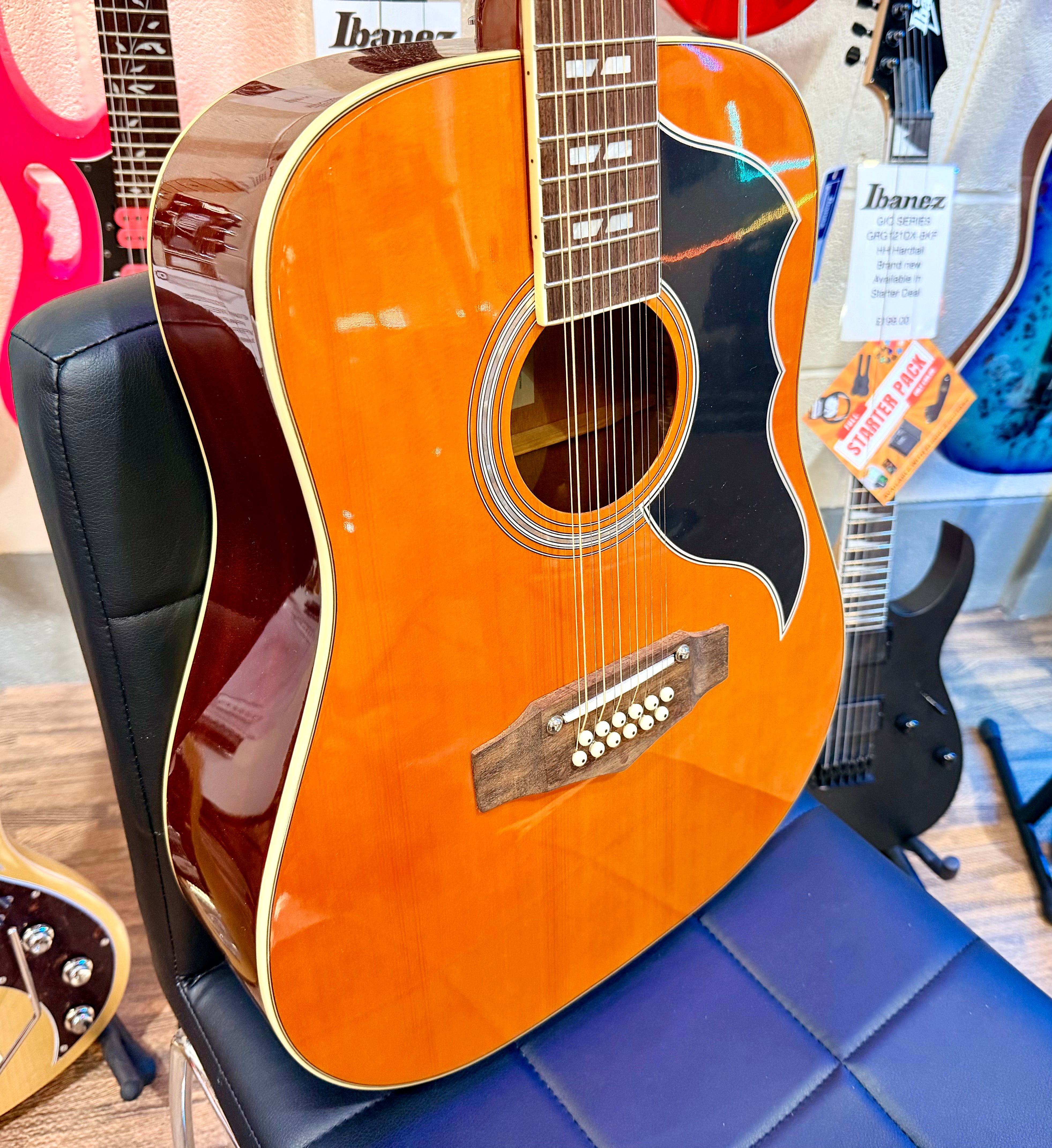 ๐NEW๐ EKO Ranger 5~ 12 String Acoustic Guitar~ XII VR~ Natural Gloss Finish!