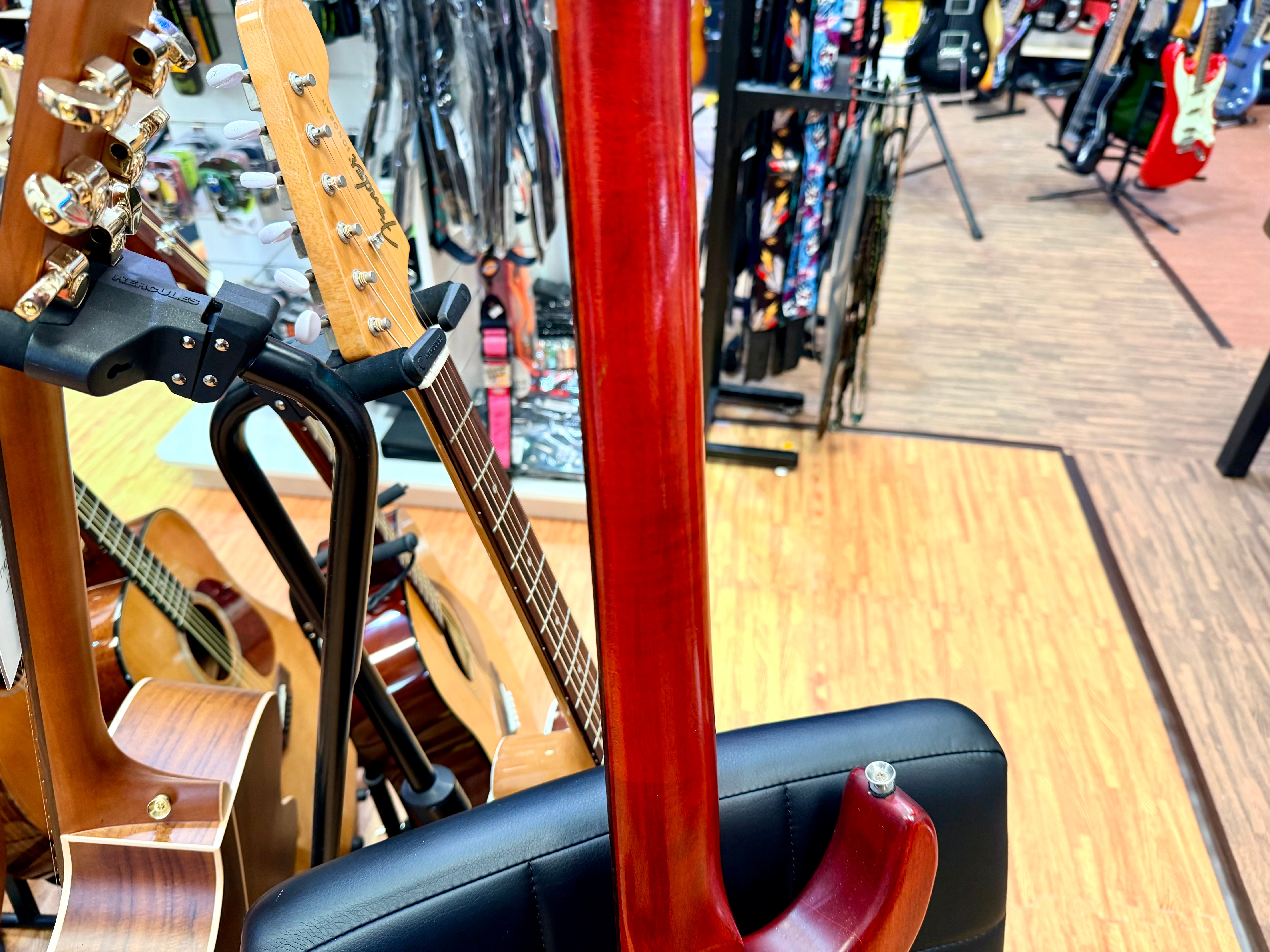 🔥1994🔥 Washburn N2 Nuno Bettencourt~ Korea Padauk Red + Gotoh + Bill Lawrence!