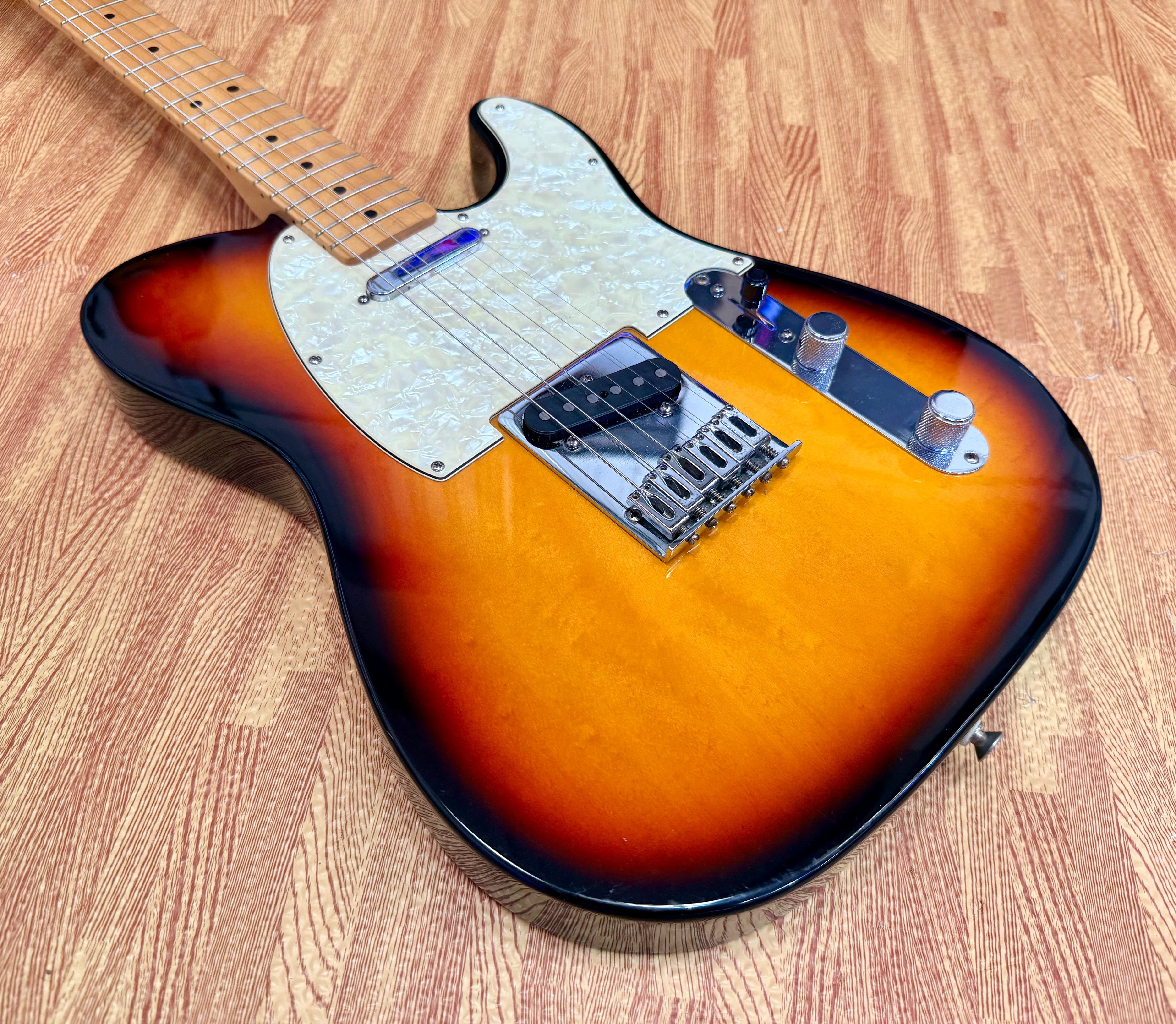 🔥1999🔥 Fender Mexican Standard Telecaster~ Brown Sunburst~ Maple~ MIM Tele!