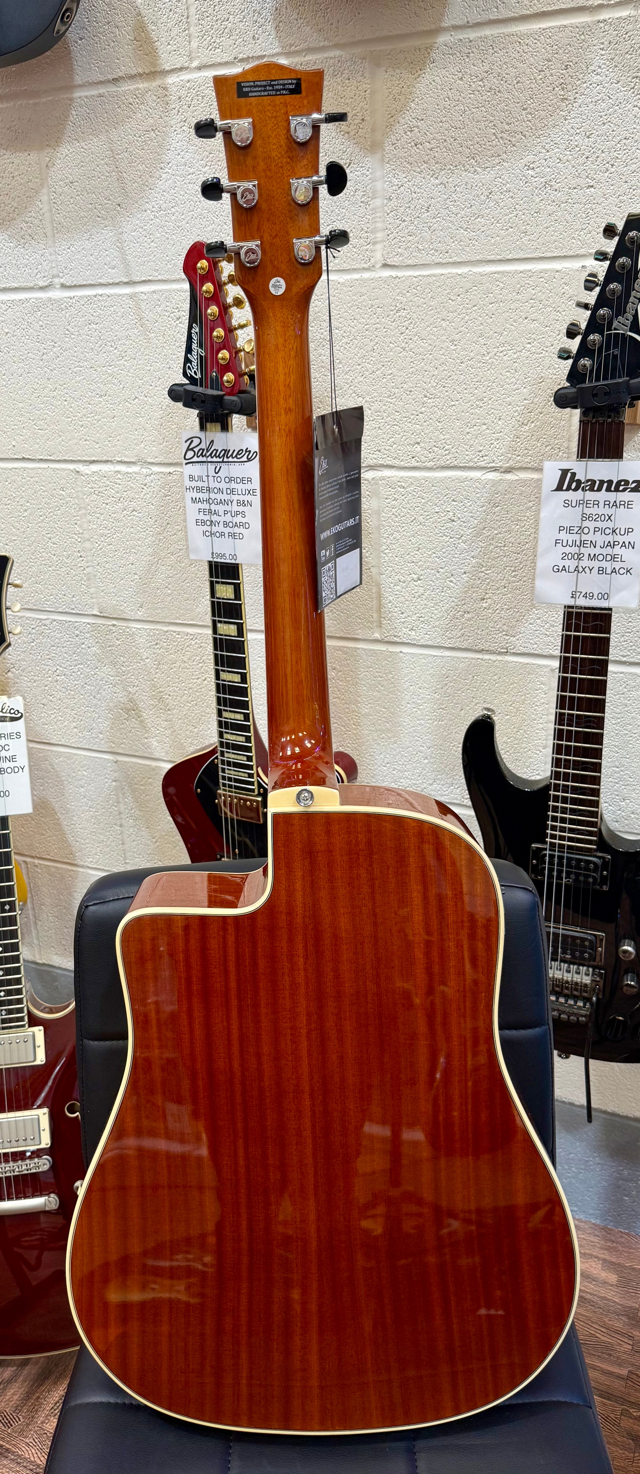 🌟BRAND NEW🌟 EKO NXT D100CE Natural Cutaway Electro-Acoustic Guitar~ New Model!