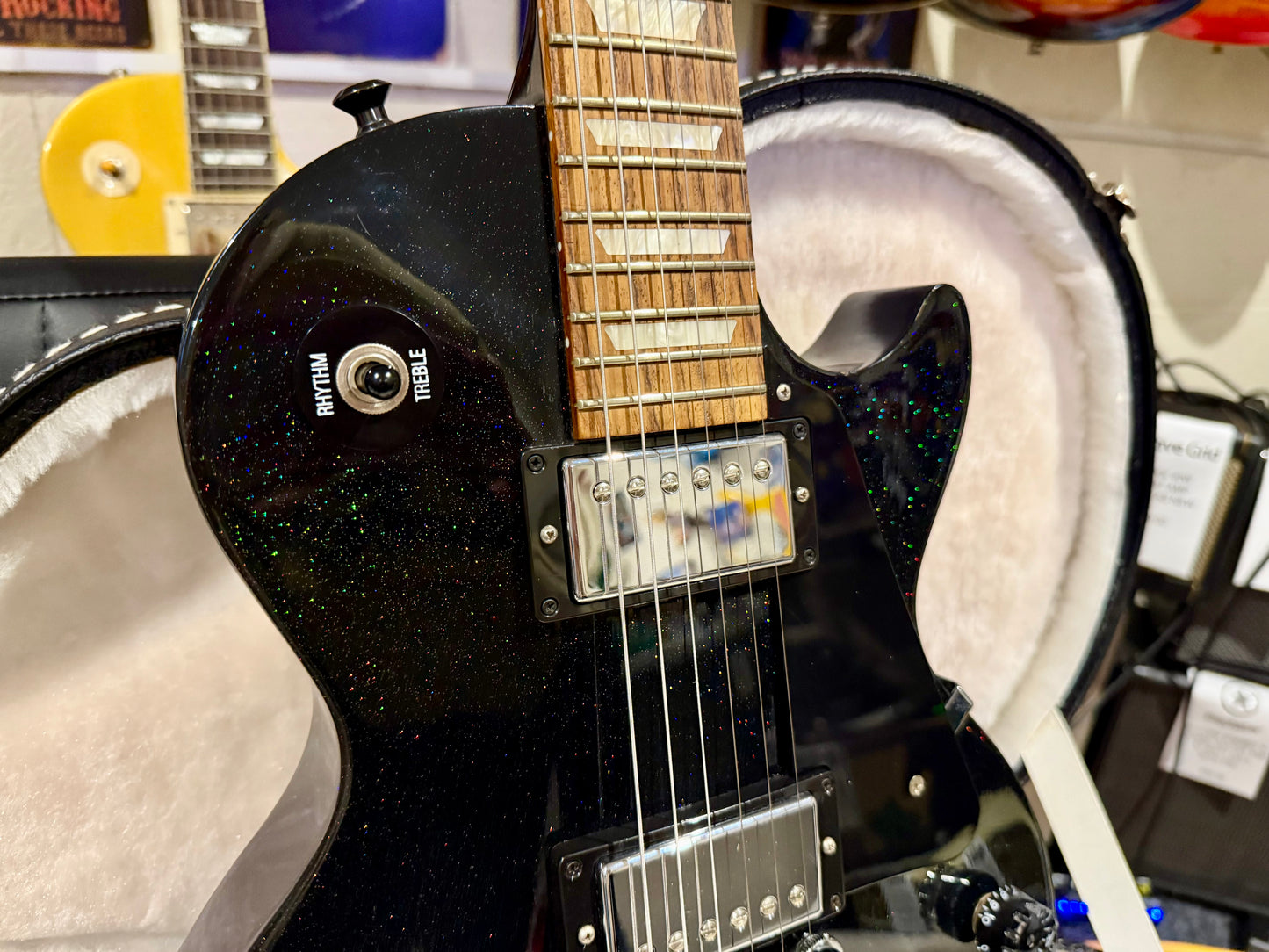 ✨120th ANNIVERSARY ✨ Gibson Les Paul Studio Pro Graphite Pearl Sparkle~USA 2014