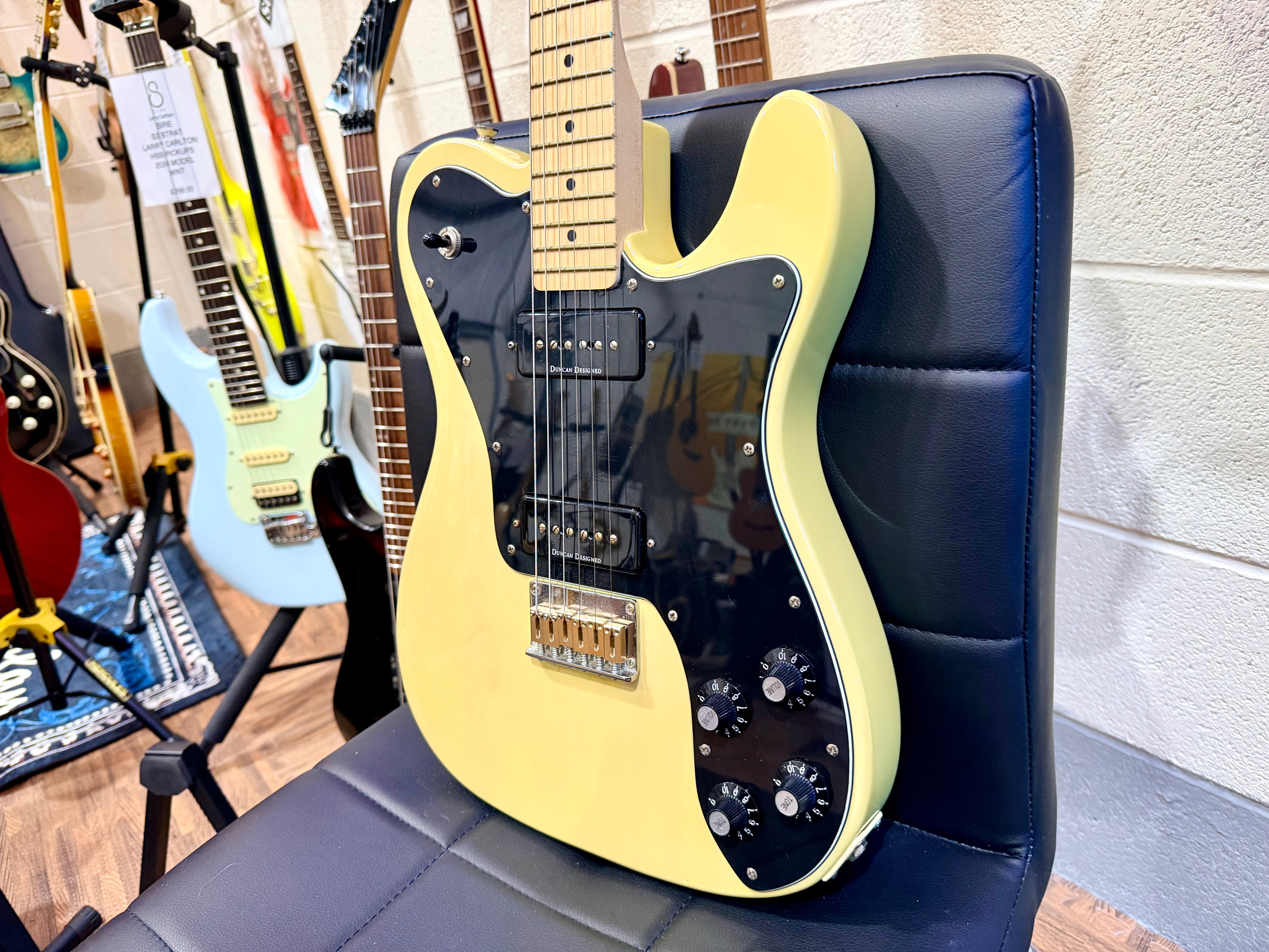 🌟2005🌟 Squier By Fender Custom II Vintage Modified Telecaster P90~ Blonde Tele