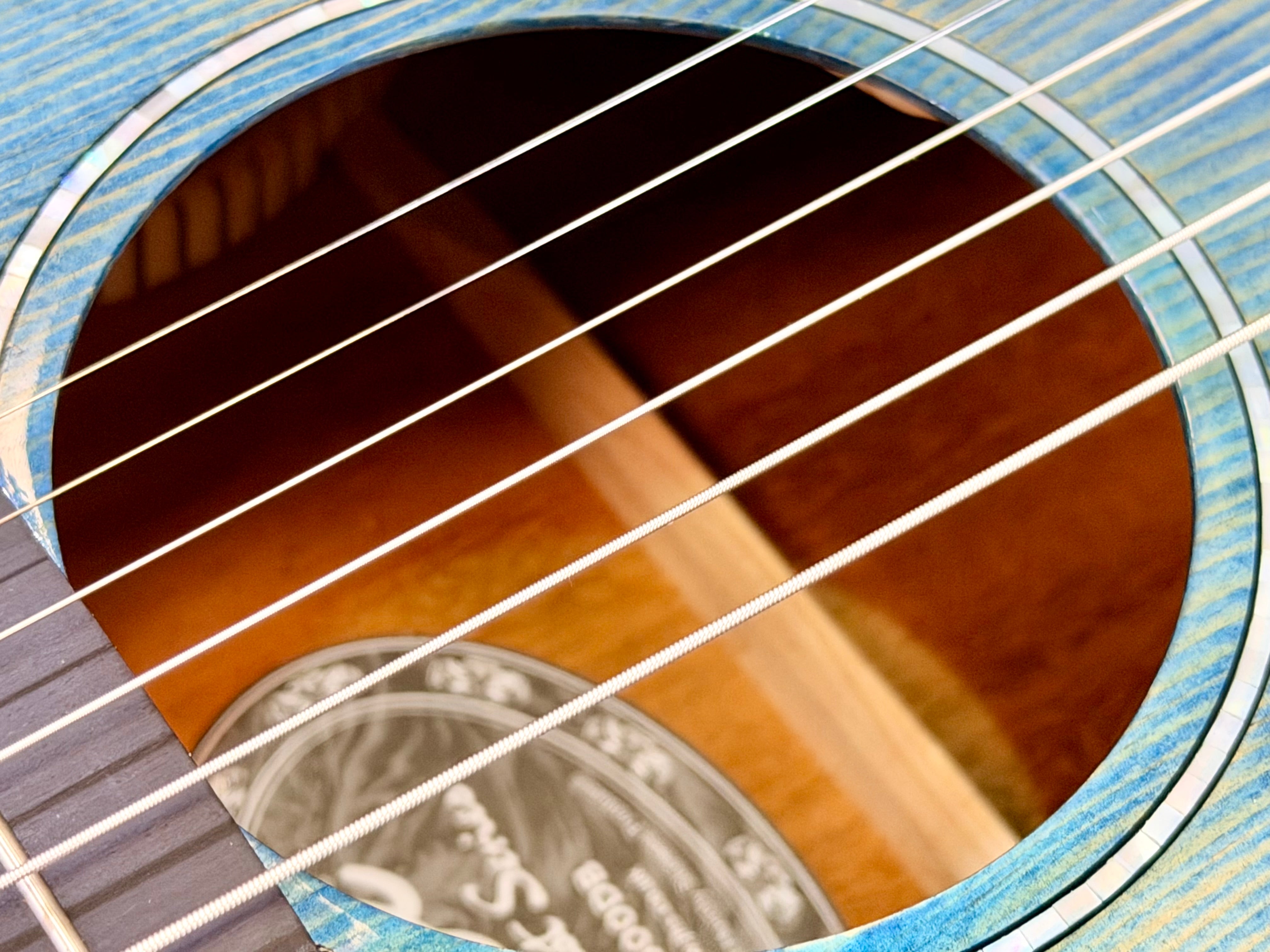 ✨NEW✨ Vintage Pacific Coast Series VEC300DB Electro-Acoustic Guitar~ Denim Blue