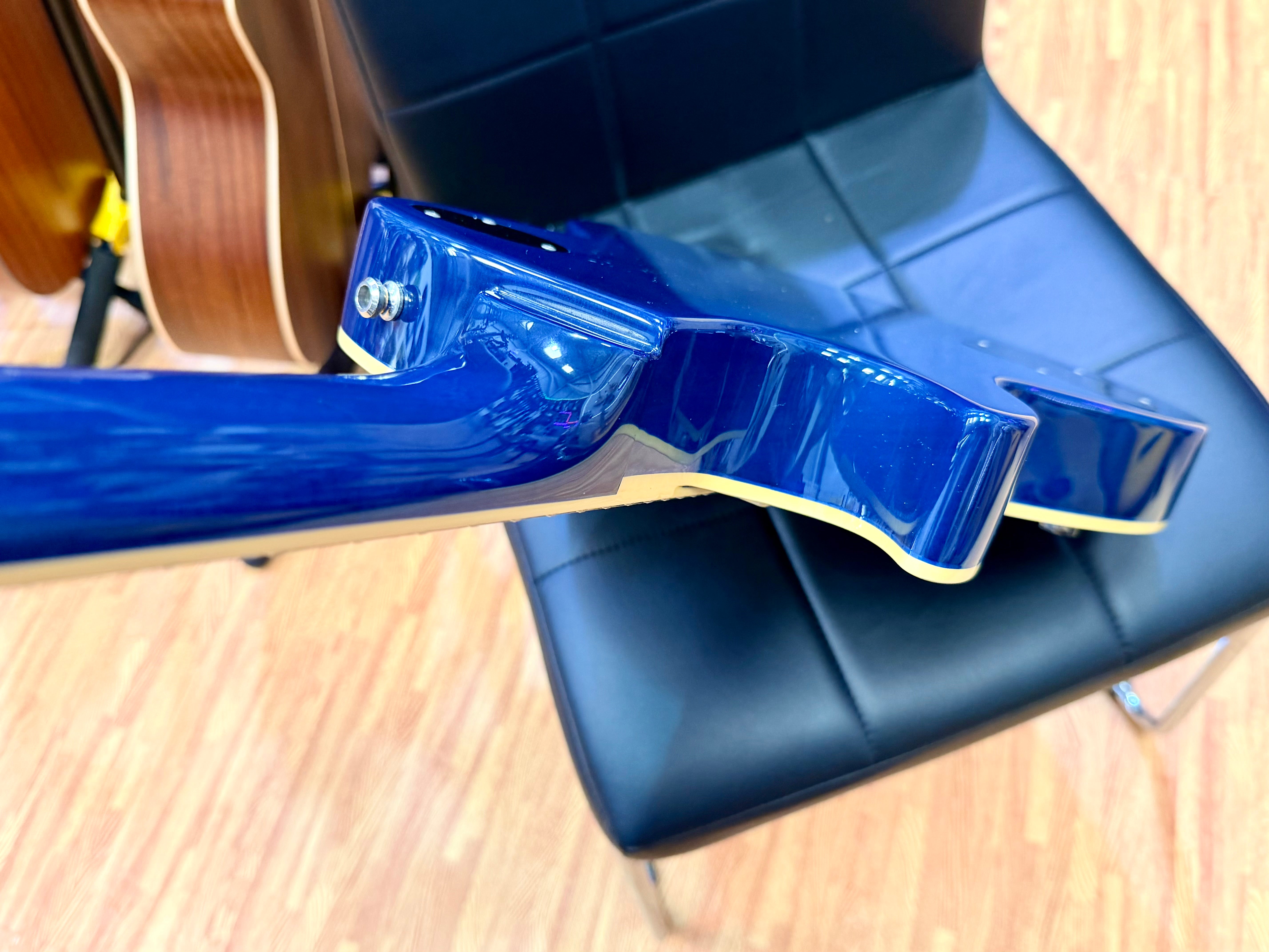 β¨2008β¨ Edwards E-LP Limited Model Les Paul~ Blue Aqua Quilt~ Made in Japan π―π΅