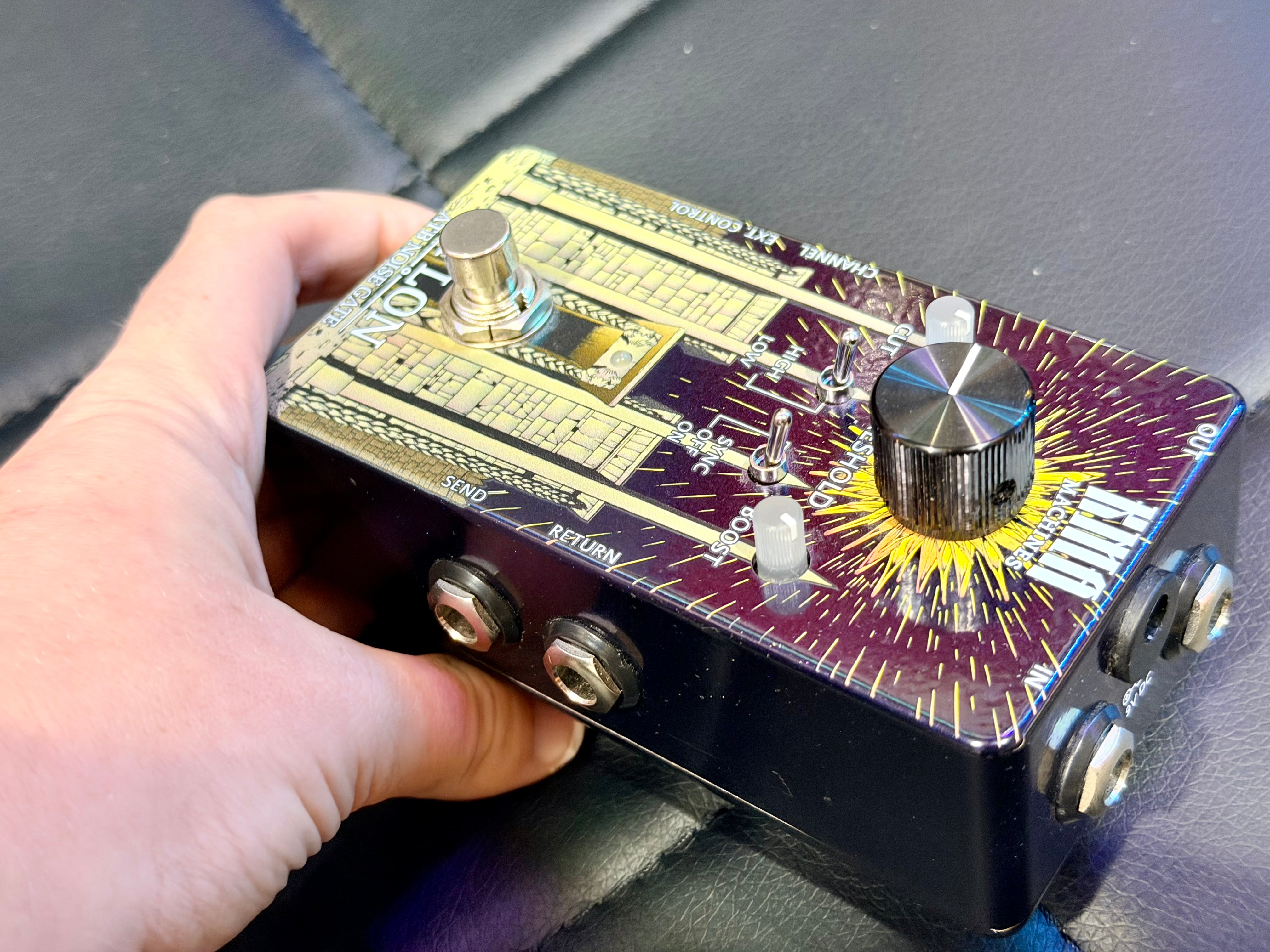 🎸 KMA Machines Pylon~ Advanced Transformer Boost~ Noise Gate Effects Pedal 🎸