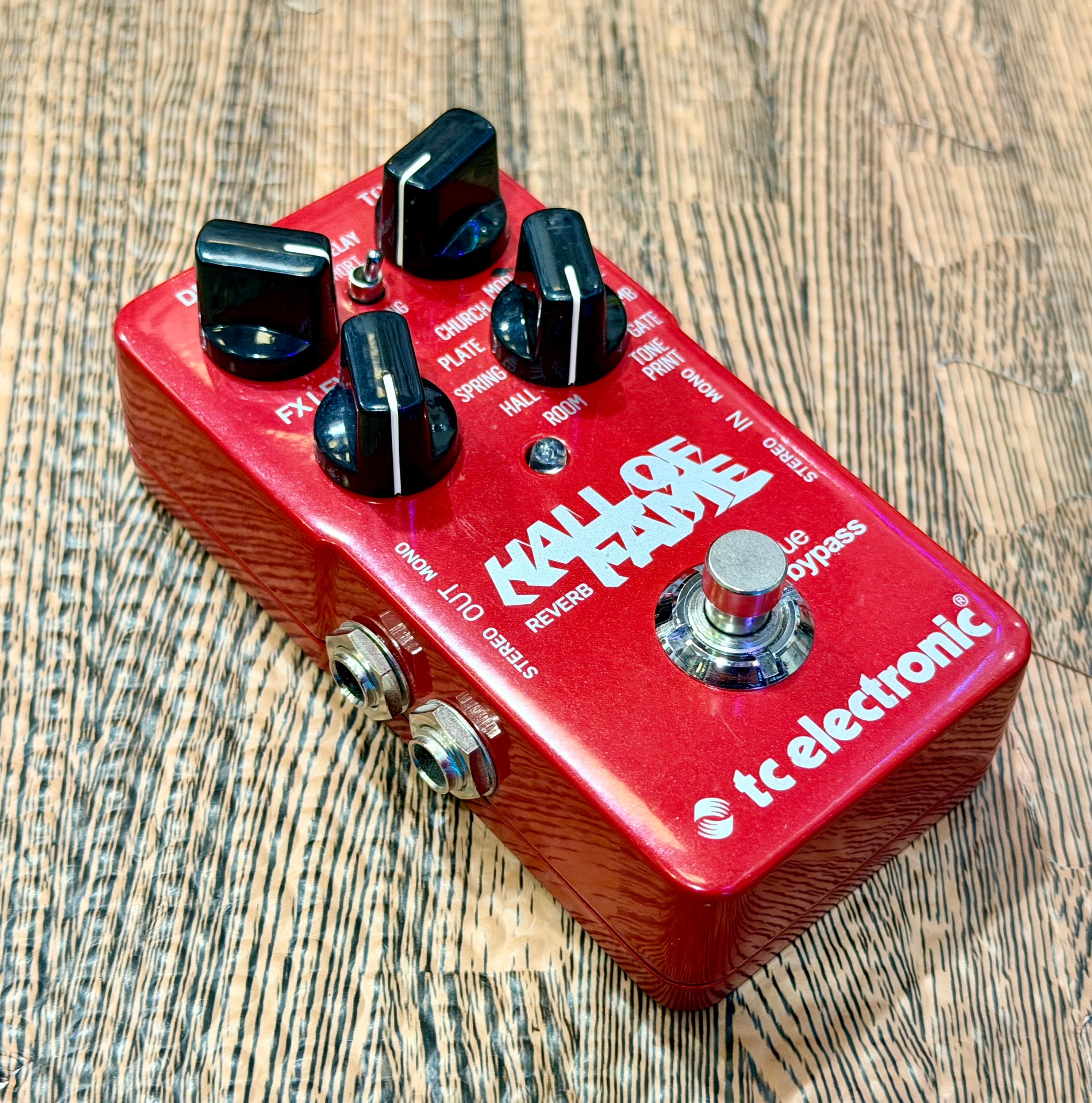 ๐ธ TC Electronic Hall Of Fame Reverb Pedal ~ Guitar Effects FX Unit ๐ธ
