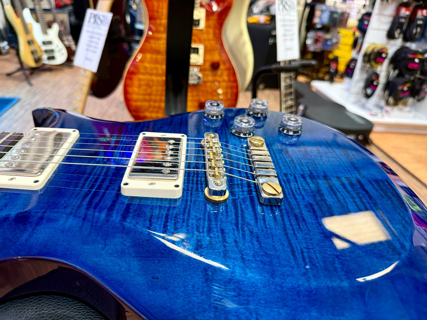 🌟2020 USA🌟 PRS S2 McCarty 594 Singlecut~ Whale Blue~ Gig Bag & Docs~ Stunning!