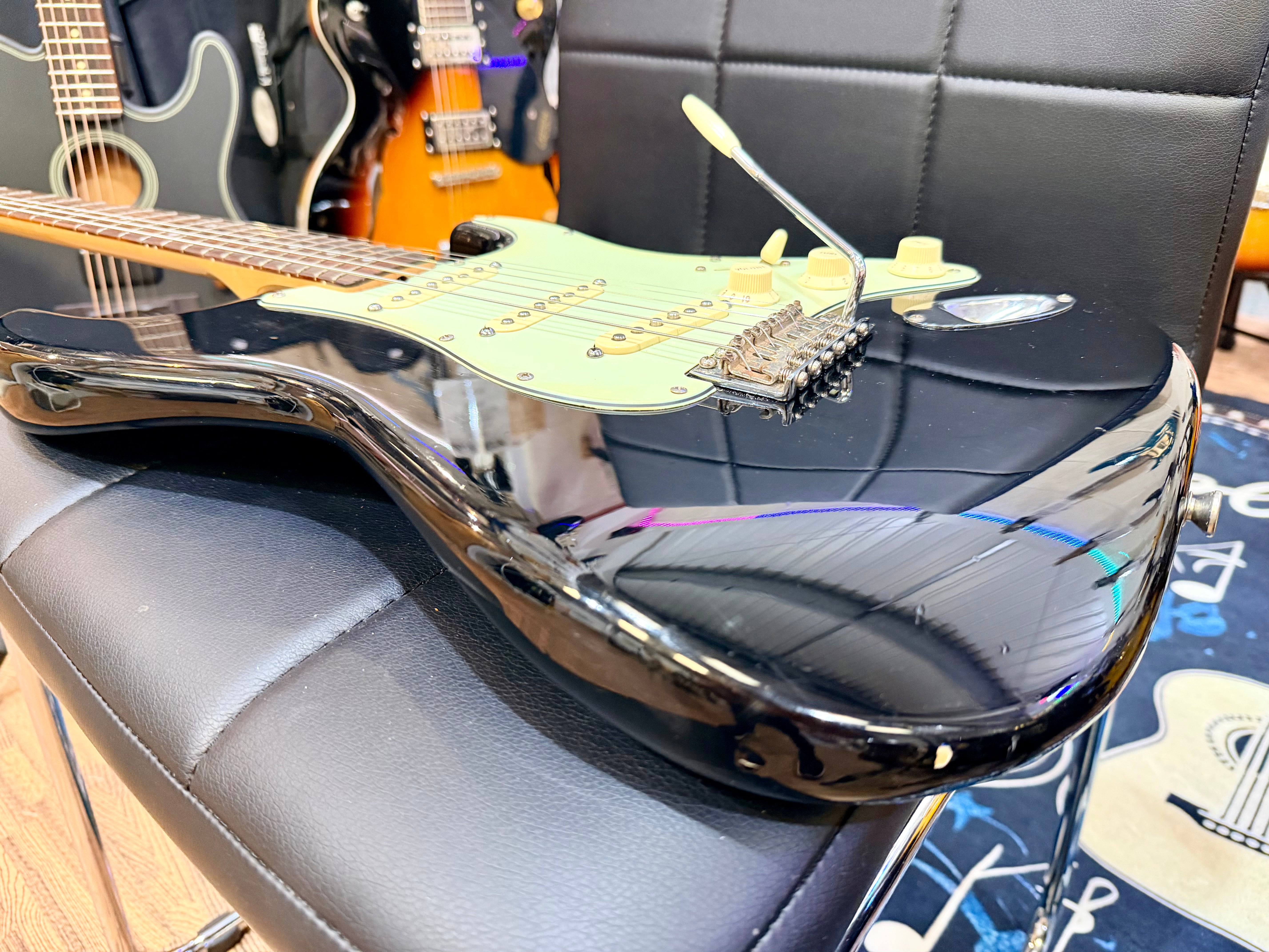 🔥RARE🔥 1984 Tokai Goldstar Sound Stratocaster~ Made In Japan MIJ~ Black Strat!