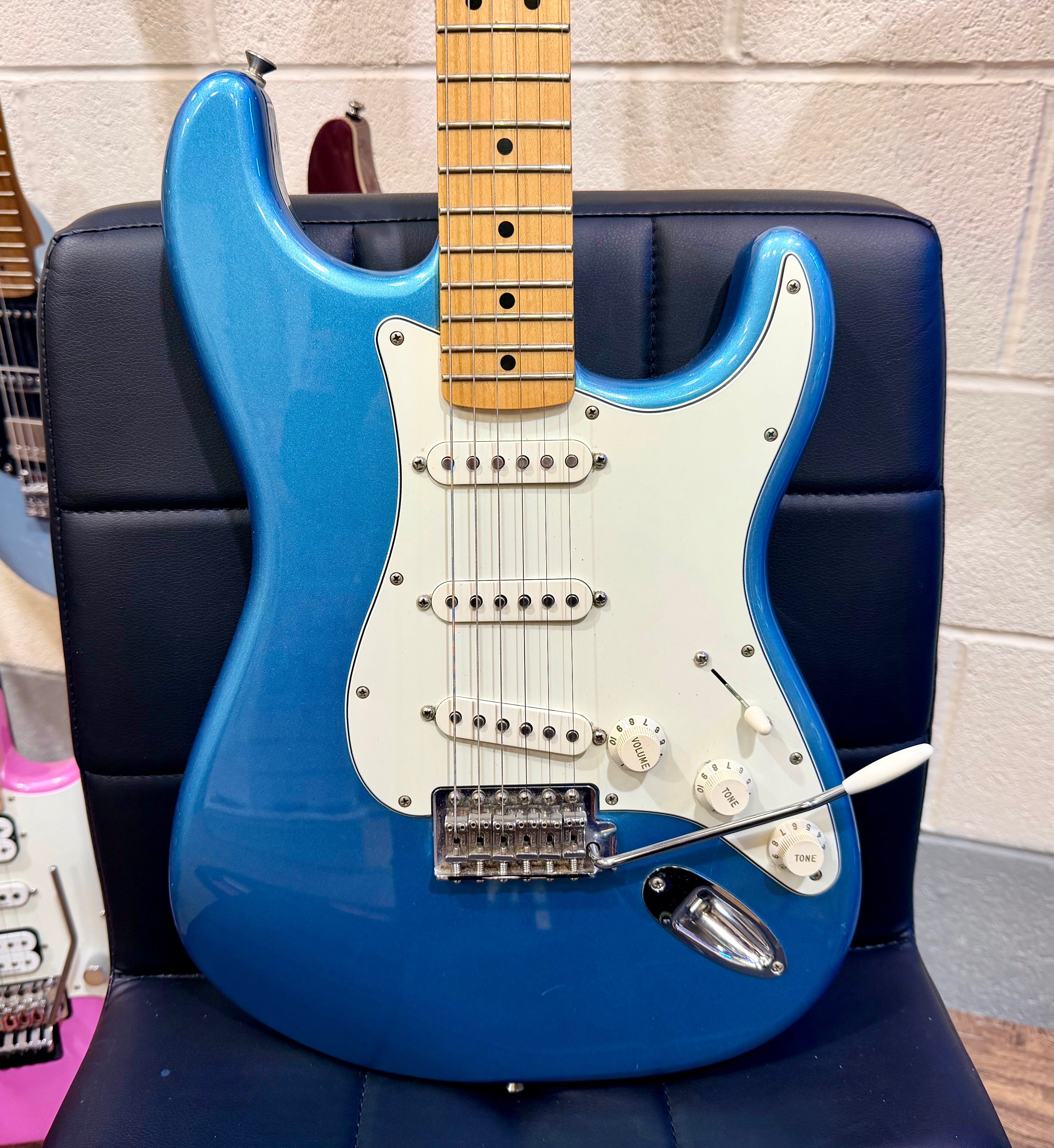 🌟2017🌟 Fender Standard Stratocaster~ Mexican MIM Strat~ Tidepool Blue Guitar!