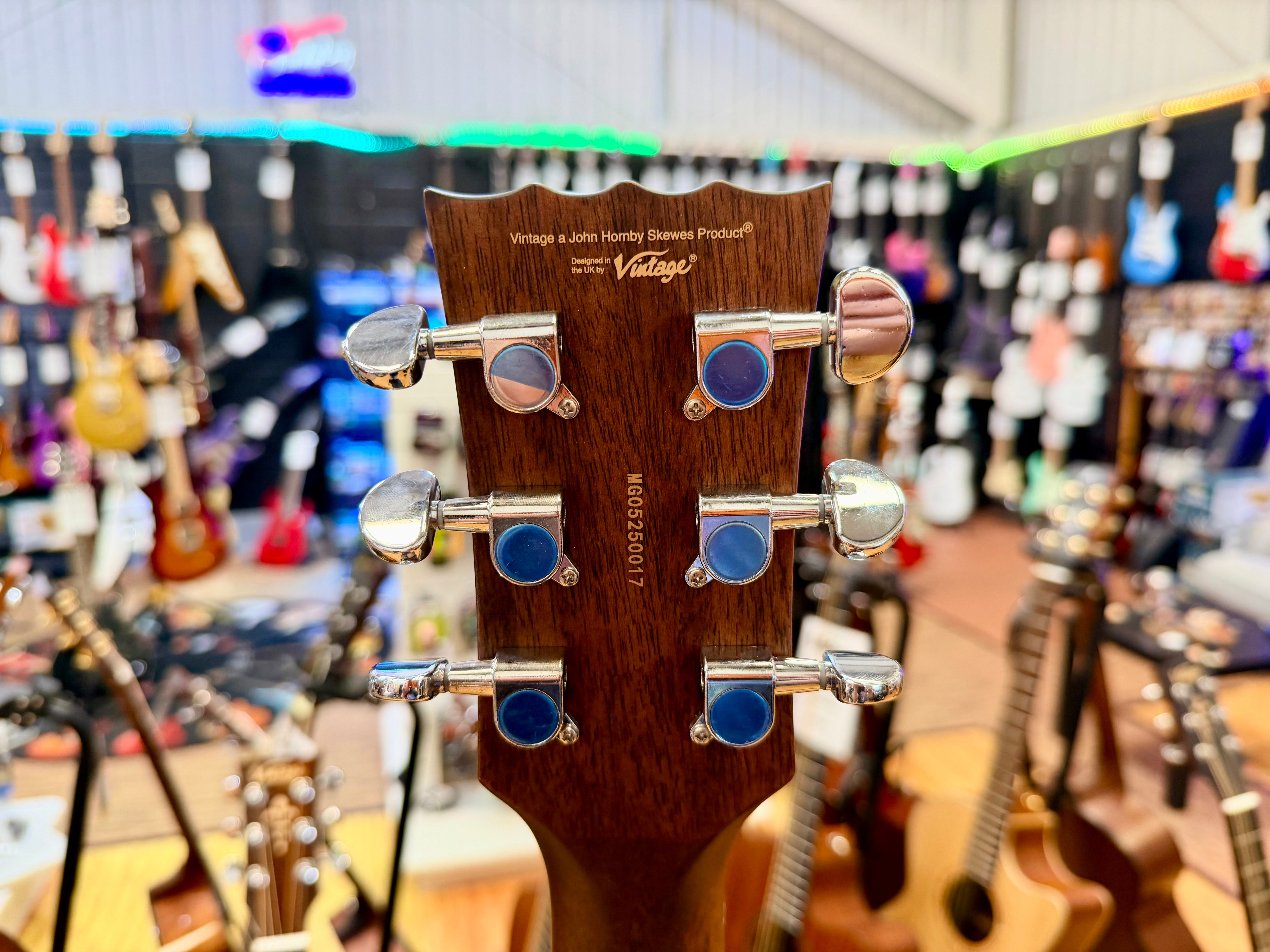 ⚡️NEW⚡️ Vintage VEC300N Stage Series Electro Acoustic Guitar~ Folk Cutaway!
