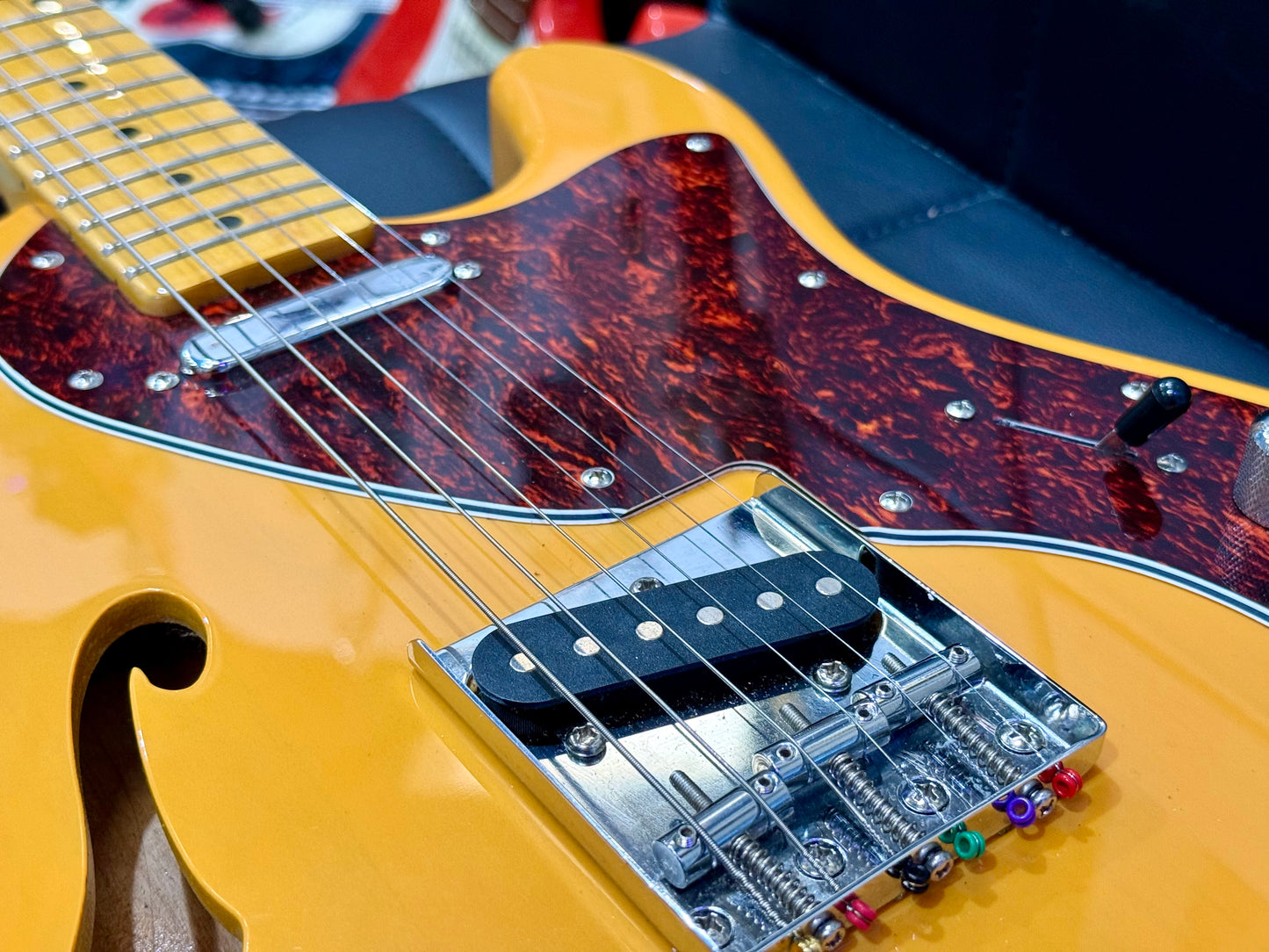 ๐2016๐ Tokai Breezysound ATE60 TL Thinline Telecaster~ Butterscotch + Case!