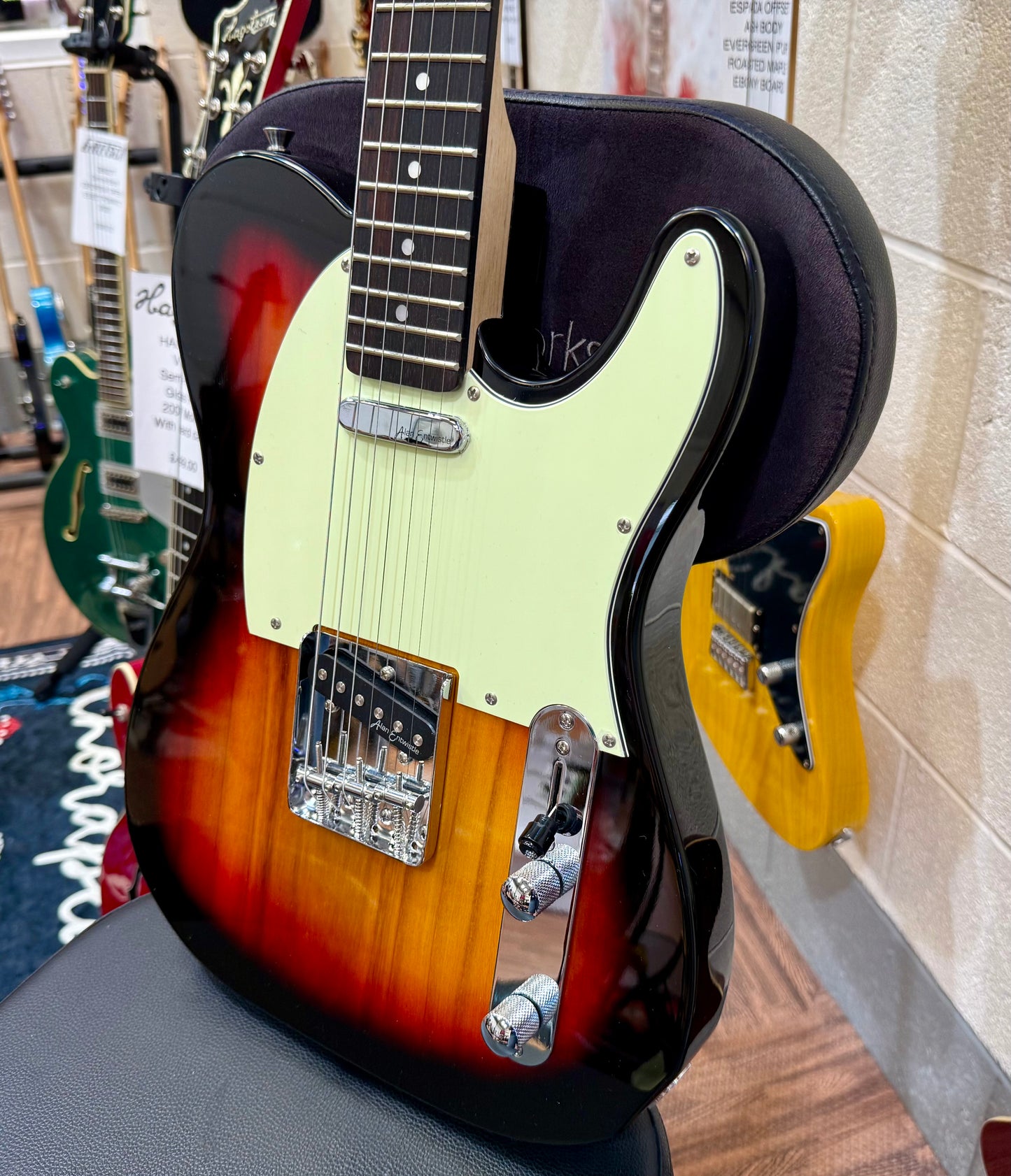 🌟BRAND NEW🌟 Vintage V20 Coaster Series Telecaster Guitar~ 3 Tone Sunburst!