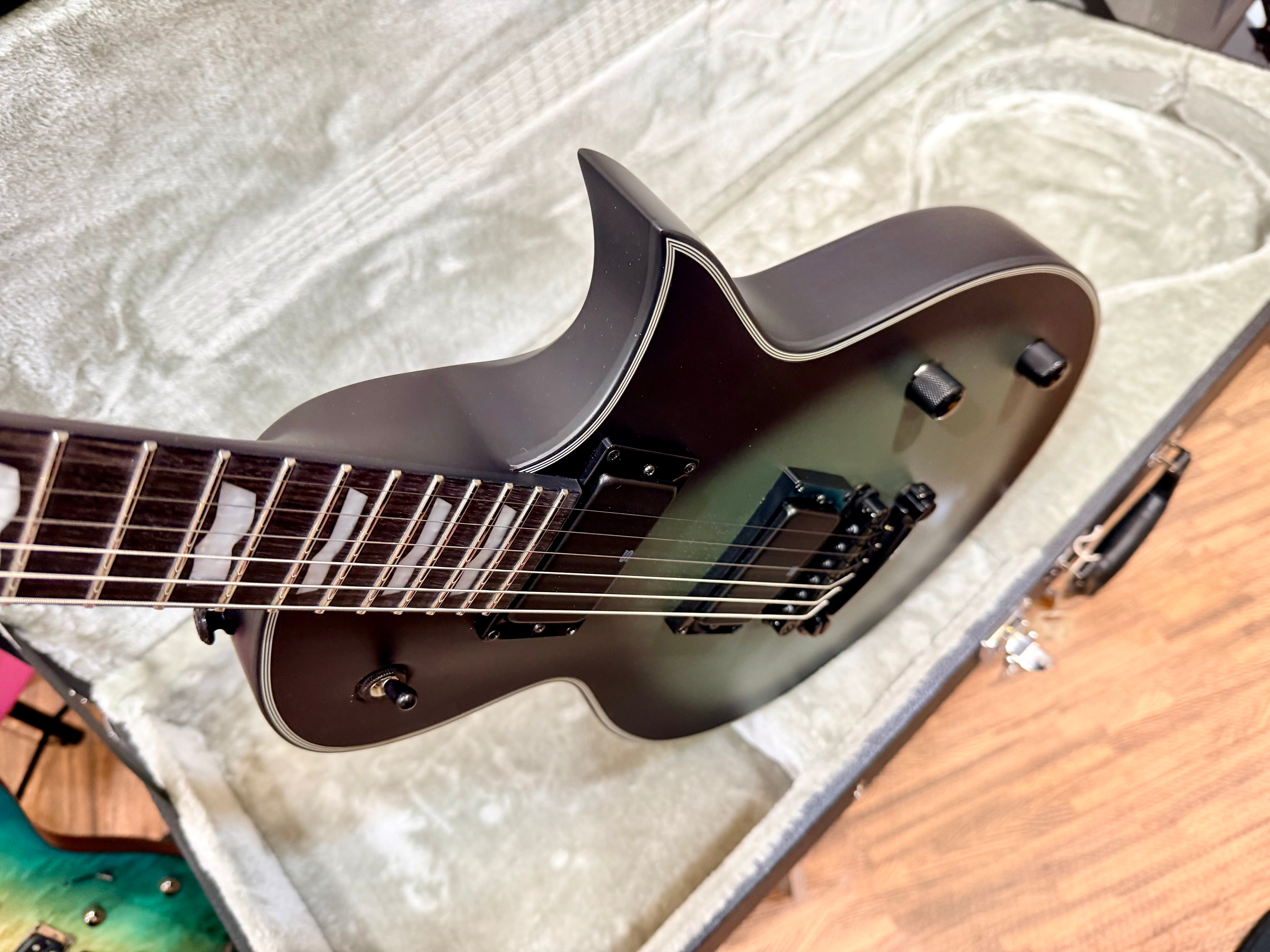 🔥MINT🔥 ESP LTD BK-600 Bill Kelliher Signature~ Military Green Sunburst Satin!