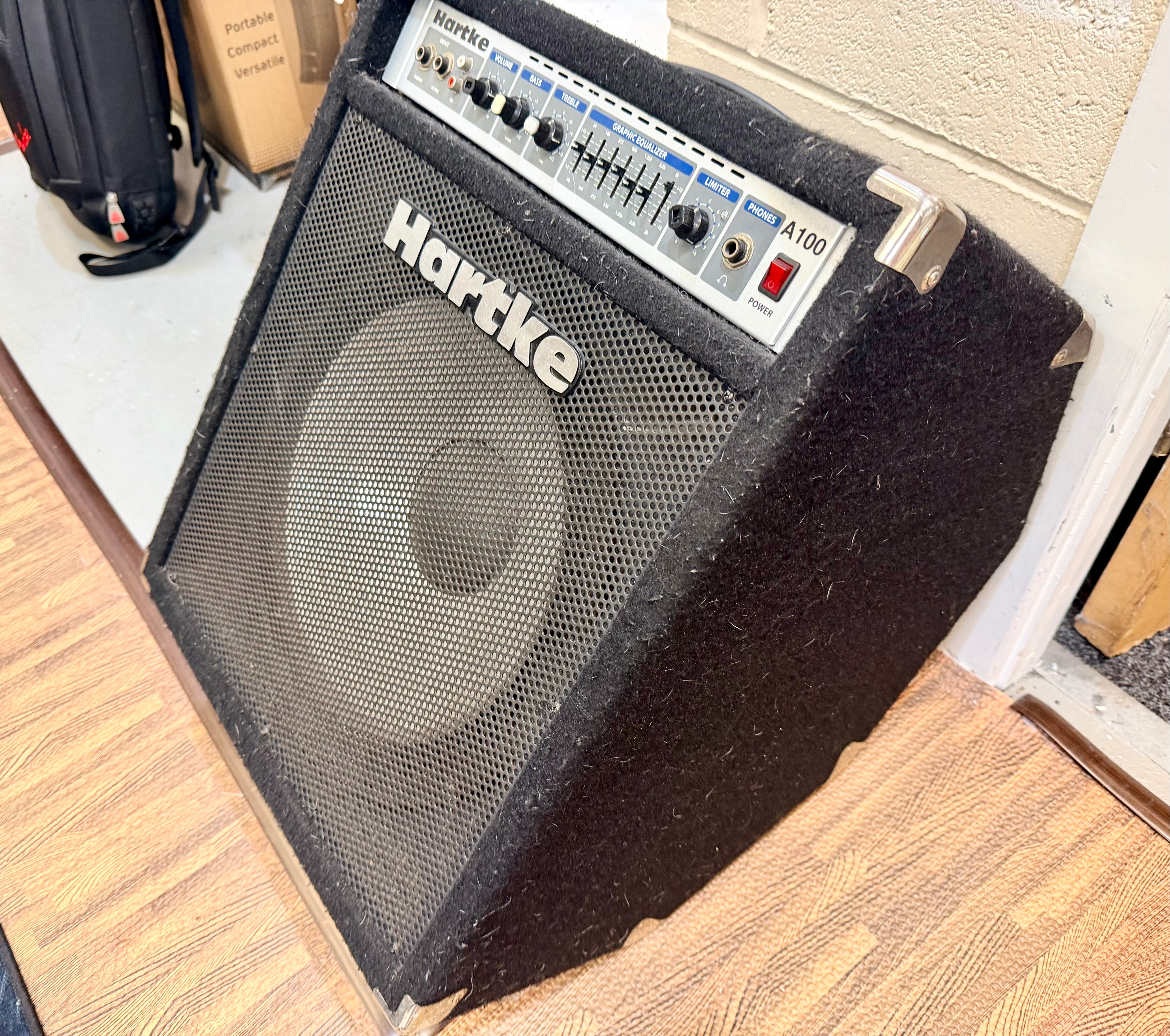 π Hartke A100 Series 100W Bass Combo Amplifier 15β Aluminium Speaker Amp π