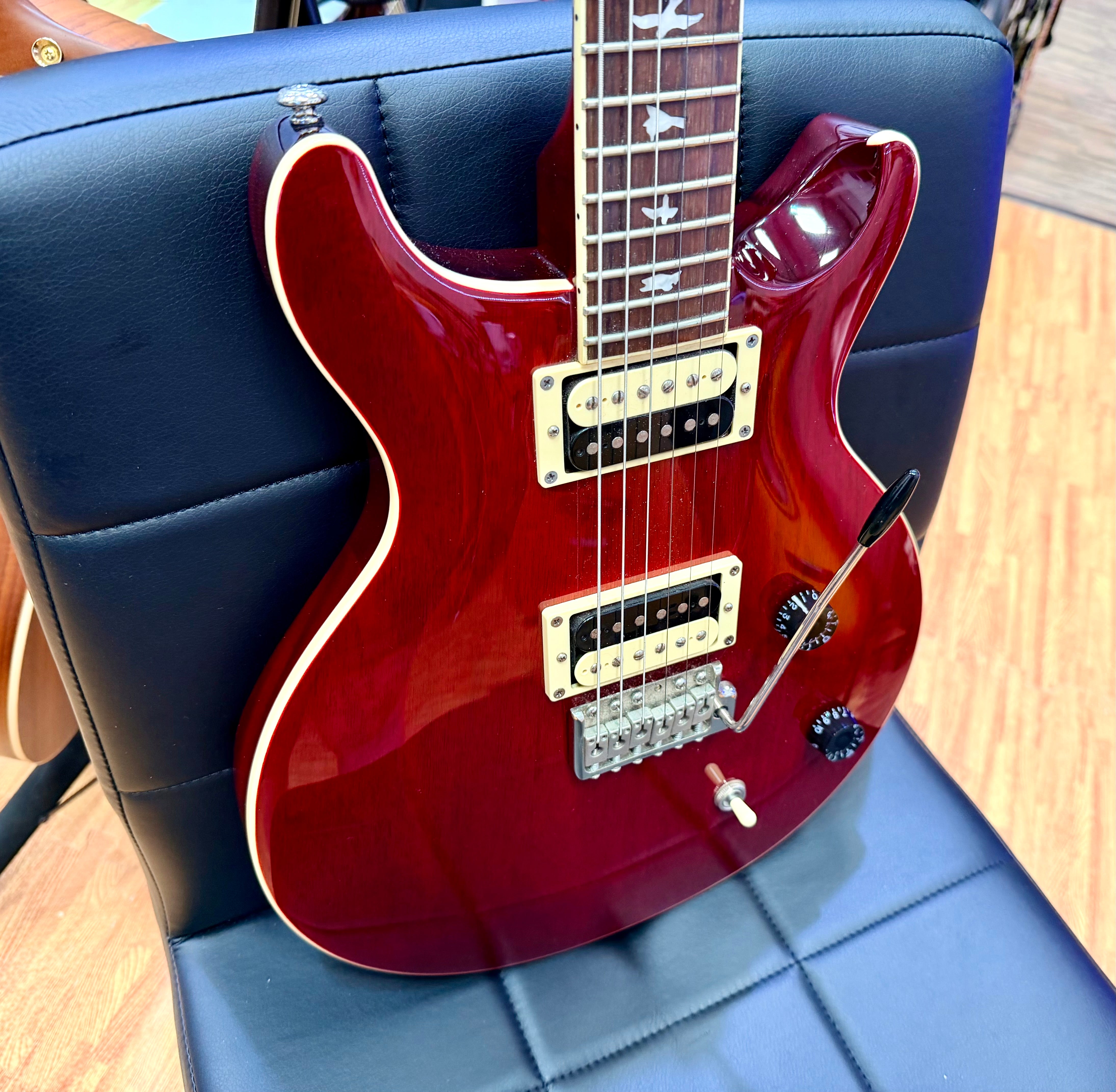 π₯2018π₯ PRS SE Santana Signature Vintage Cherry~ Electric Guitar!
