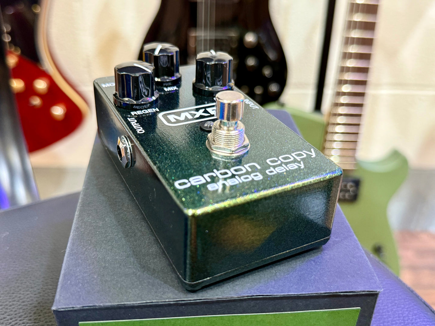 🎸BOXED🎸 MXR M169 Carbon Copy Analog Delay Guitar Effects Pedal - Green