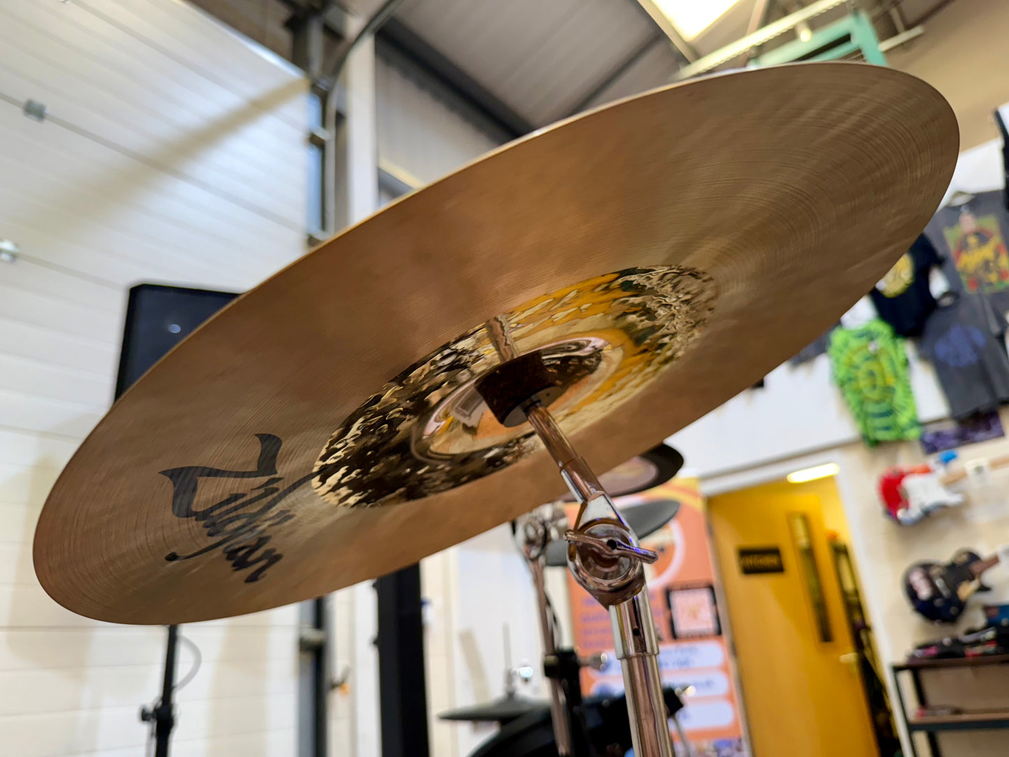 🥁 Zildjian 17" K Custom Hybrid Crash Cymbal - Rock/Medium/Fx Cymbol/USA 🥁