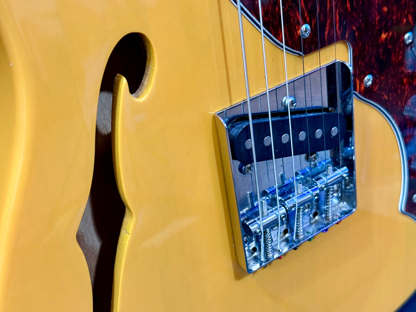 ๐2016๐ Tokai Breezysound ATE60 TL Thinline Telecaster~ Butterscotch + Case!