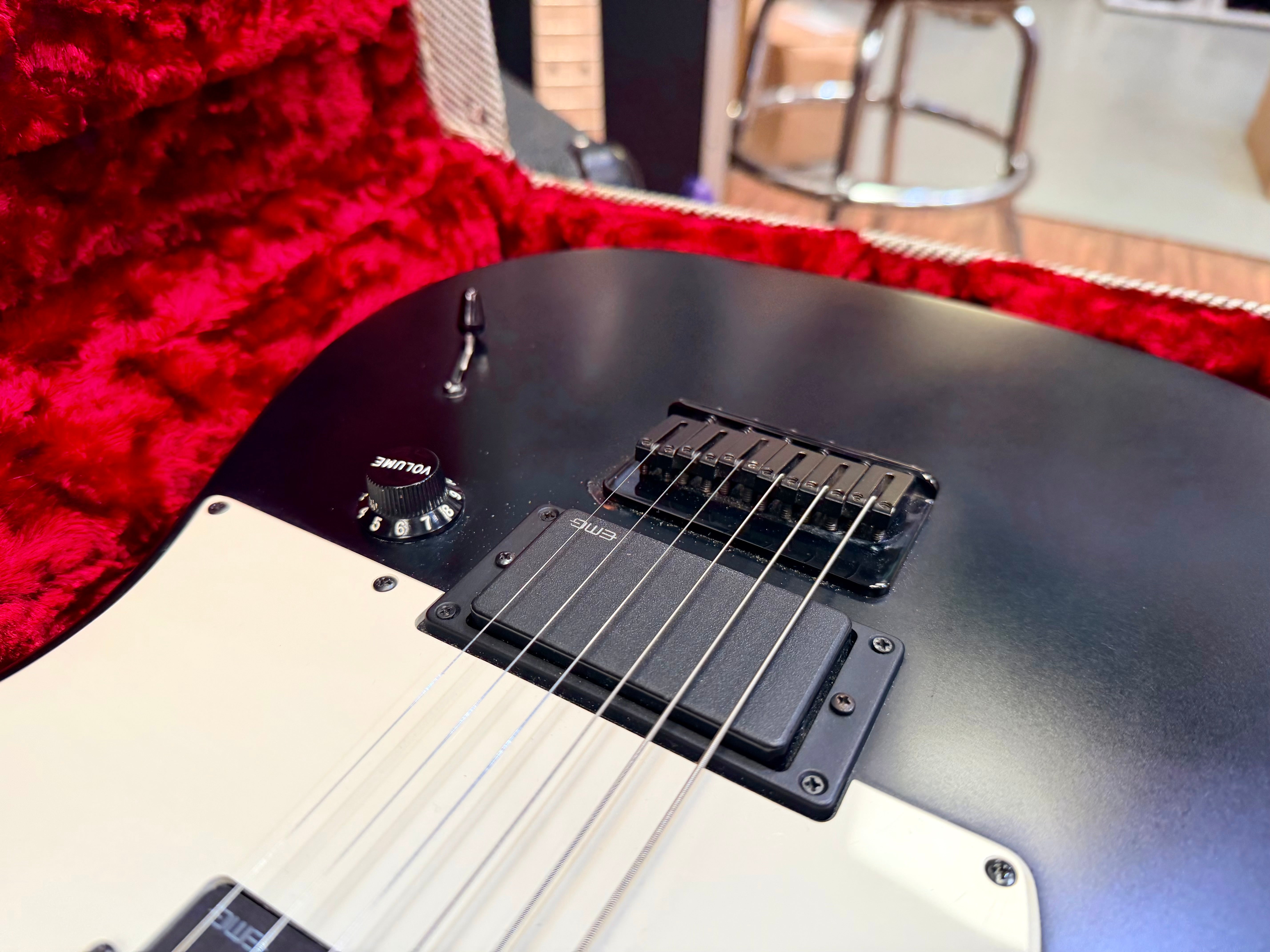 🔥 Fender Jim Root Telecaster~ Black Ebony~ EMG 81/60~ 2021 Neck & 2015 Body 🔥