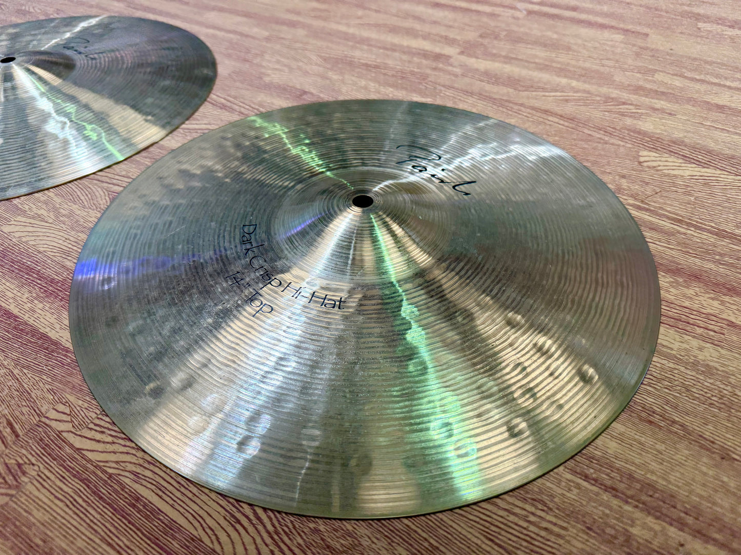 🥁 Paiste Signature 14” Dark Crisp Hi-Hats~ Pair Of Hi Hat Cymbals~ Excellent 🥁
