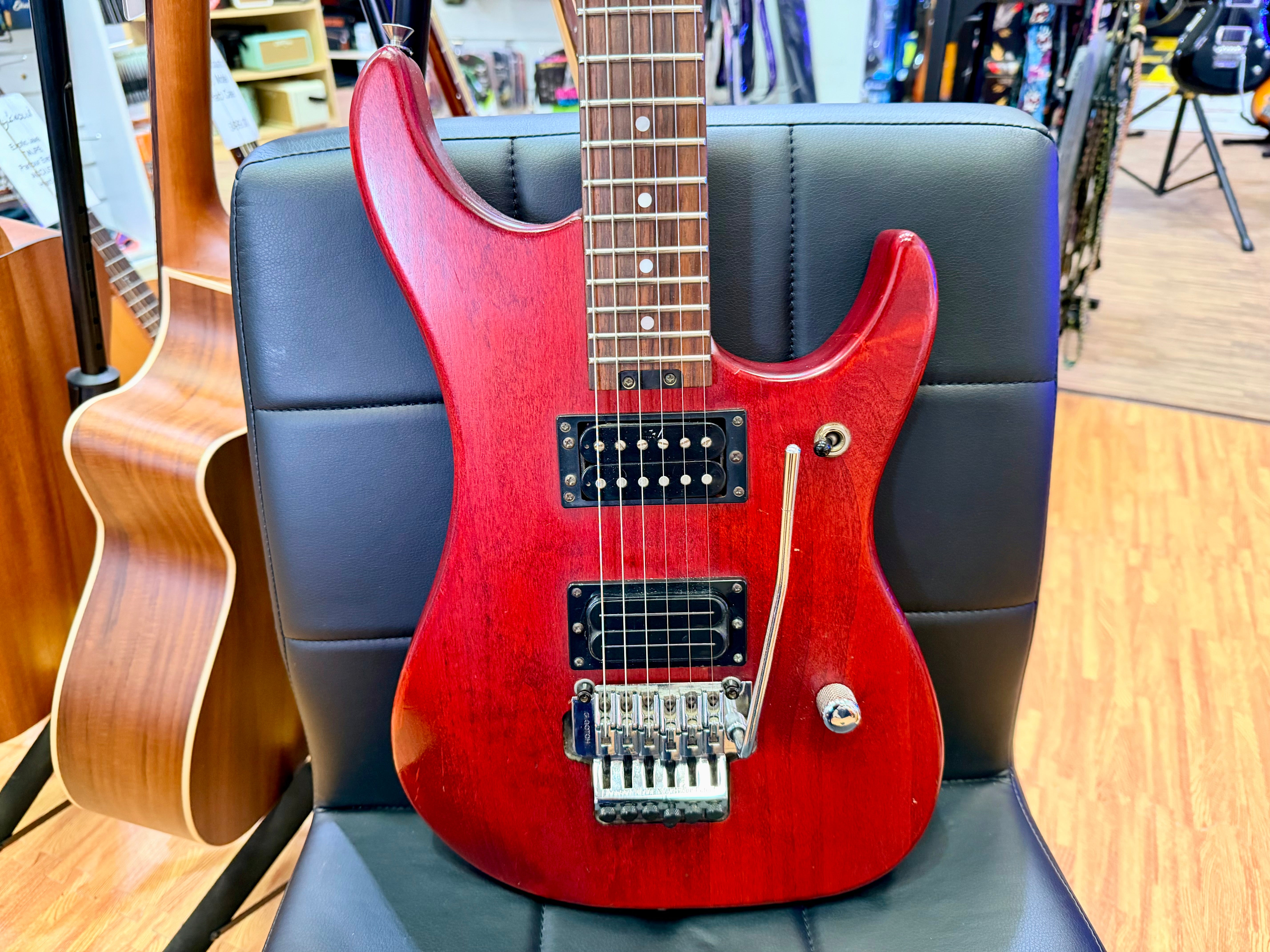 🔥1994🔥 Washburn N2 Nuno Bettencourt~ Korea Padauk Red + Gotoh + Bill Lawrence!