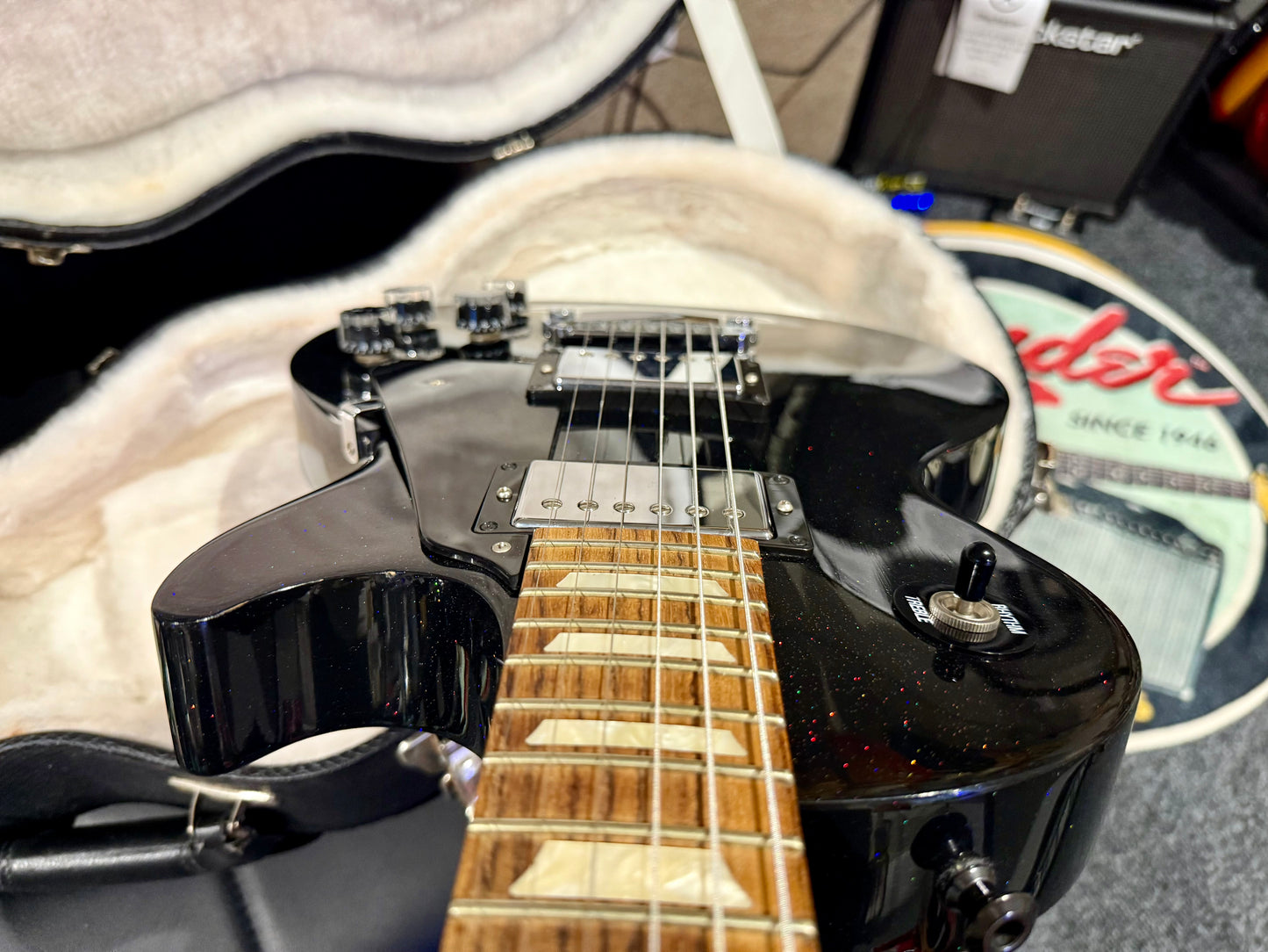 ✨120th ANNIVERSARY ✨ Gibson Les Paul Studio Pro Graphite Pearl Sparkle~USA 2014