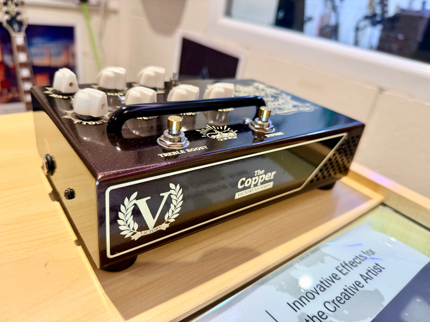 🎸 Victory Amps V4 The Copper Preamp Pedal~ Valve Guitar Amp Pedal 🎸