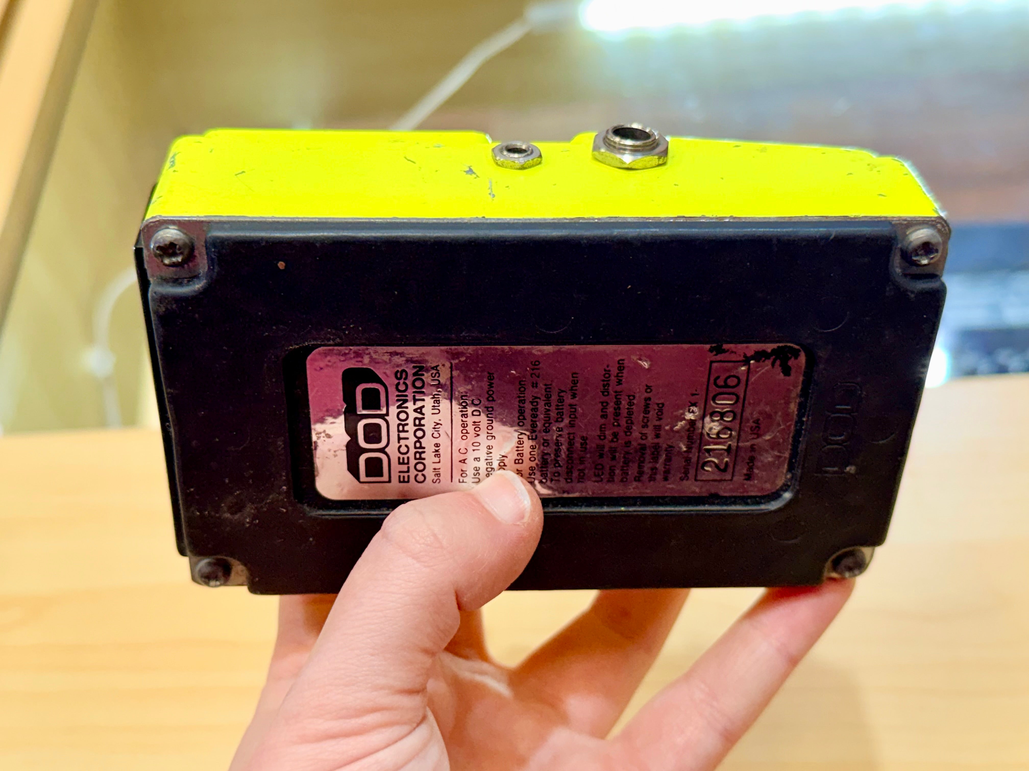 🎸 Vintage USA DOD FX58 Metal Maniac Distortion Pedal c.1990 | Made In USA 🎸