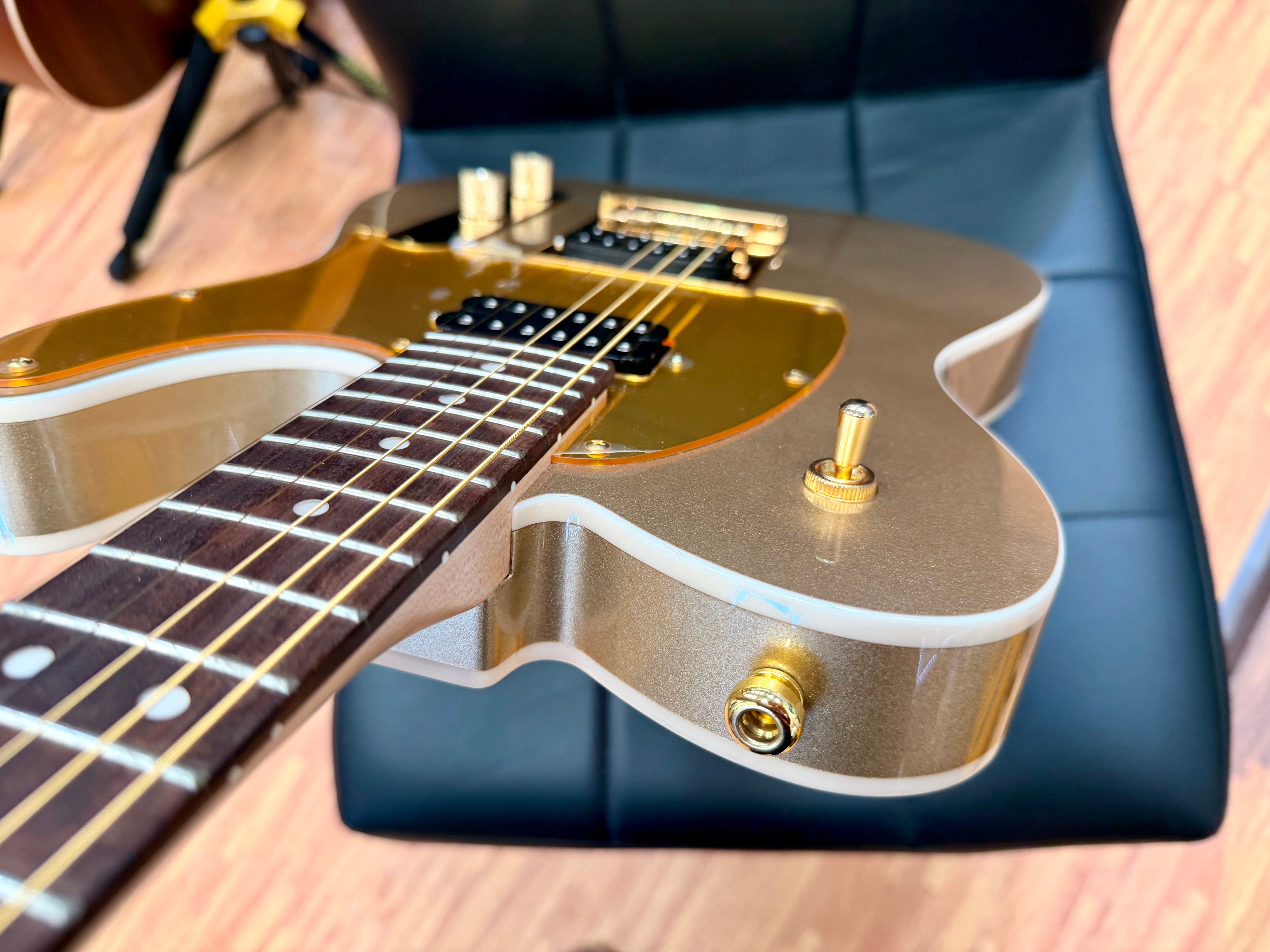 ✨MINT✨ Fender Squier John 5 Signature Artist Series Telecaster~ Frost Gold~ 2020
