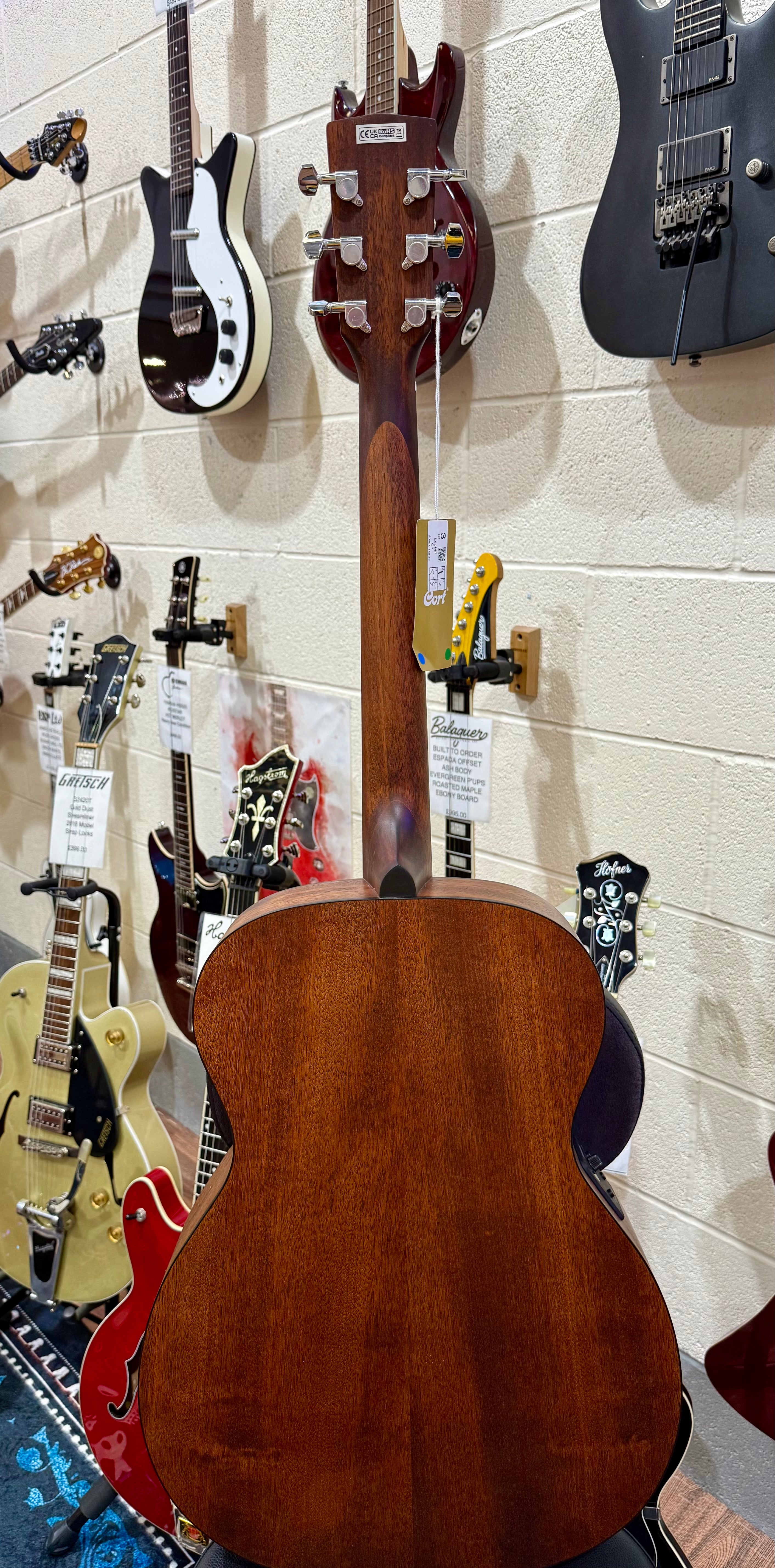 🌟2025 NEW MODEL🌟 Cort L60 MF Mahogany Open Pore Natural~ Electro-Acoustic!