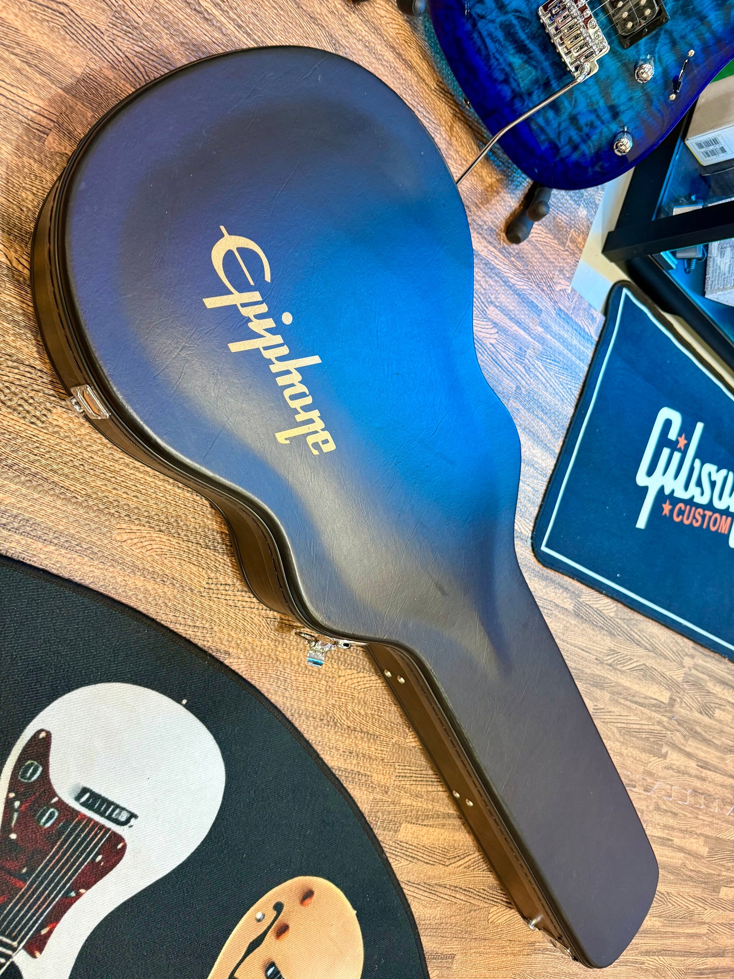 🔥2018🔥 Epiphone Les Paul Custom Pro KOA~ Split Coils + Case~ Ltd Edition!