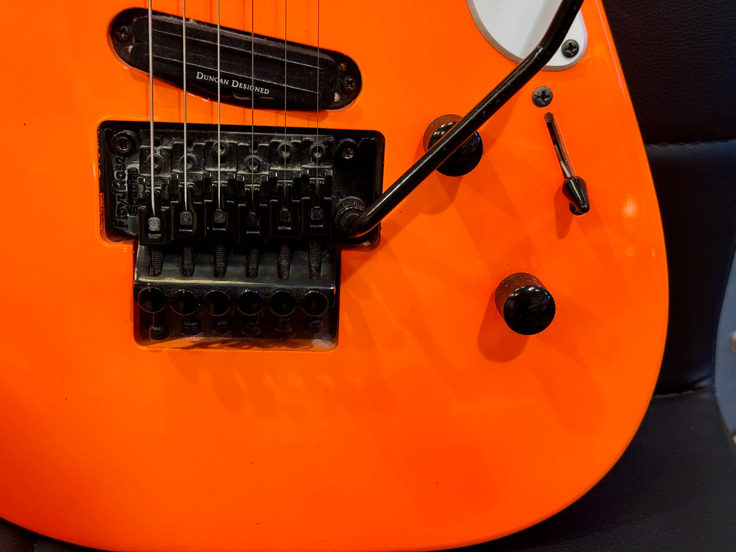 🔥NEON ORANGE🔥 Jackson X Series Soloist SL4X~ Neck Thru~ Floyd Rose~ 2019 Model