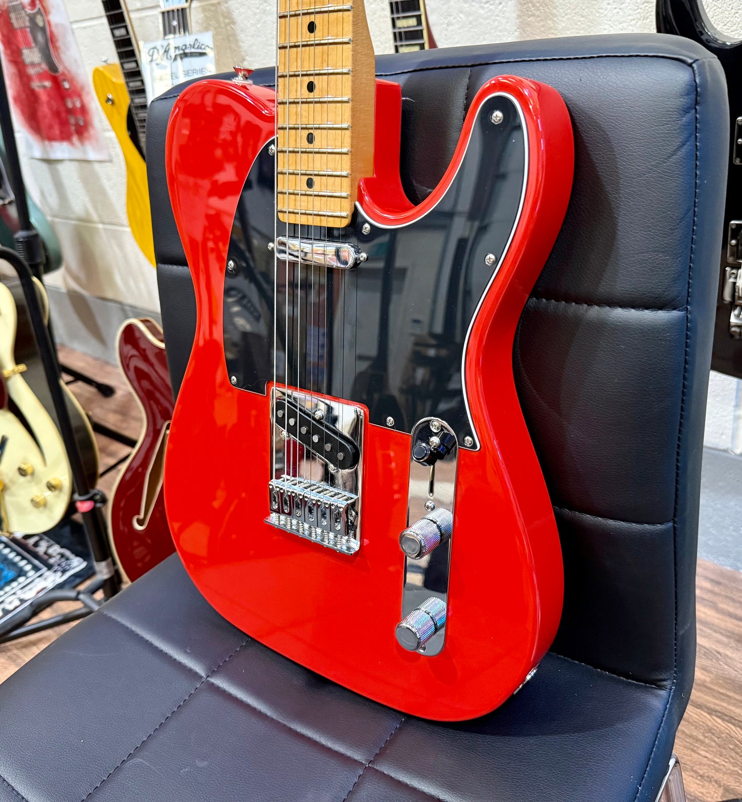 🌟2024🌟 Fender Player II Telecaster~ Coral Red~ Maple Neck~ Mexican Tele~ MIM!