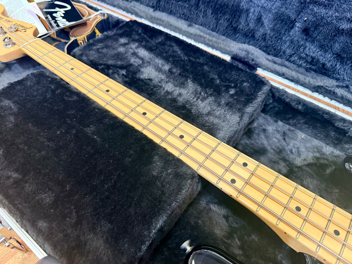 2011 Fender American Special Jazz Bass~ Black~ Maple Fingerboard~ Hard Case