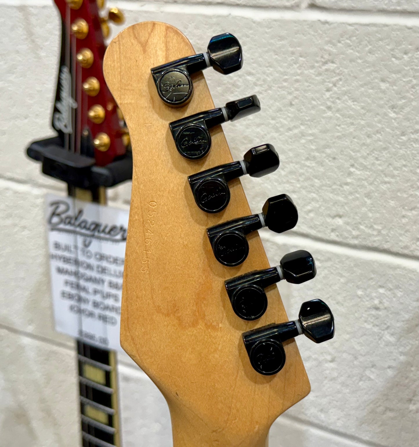 🔥VERY RARE🔥 Godin Freeway Floyd Superstrat Electric Guitar~ Black Pearl~ Case!