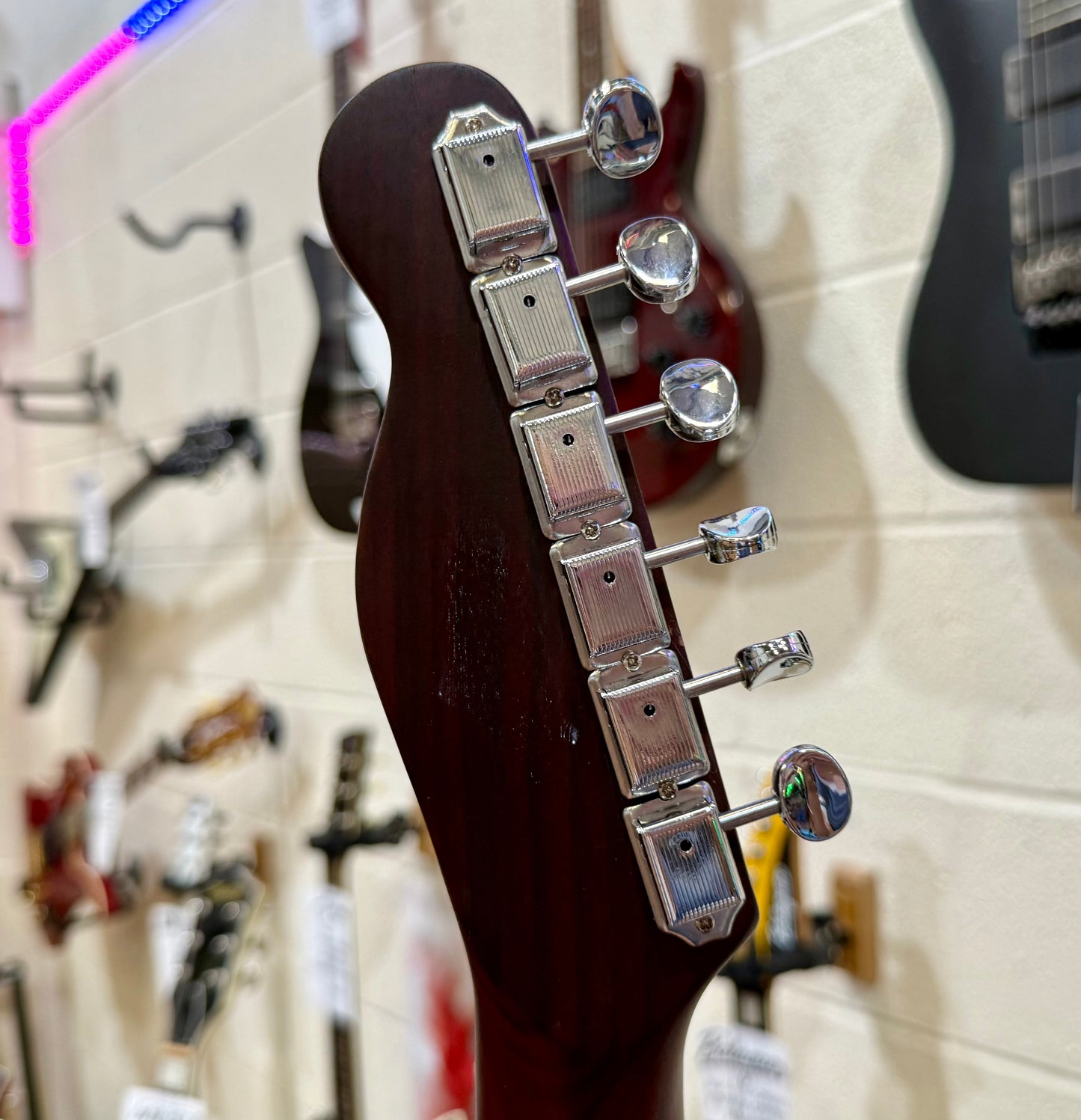 🪵 Custom Rosewood Telecaster~ George Harrison style~ REAL Rosewood~ 10lb:5 🪵