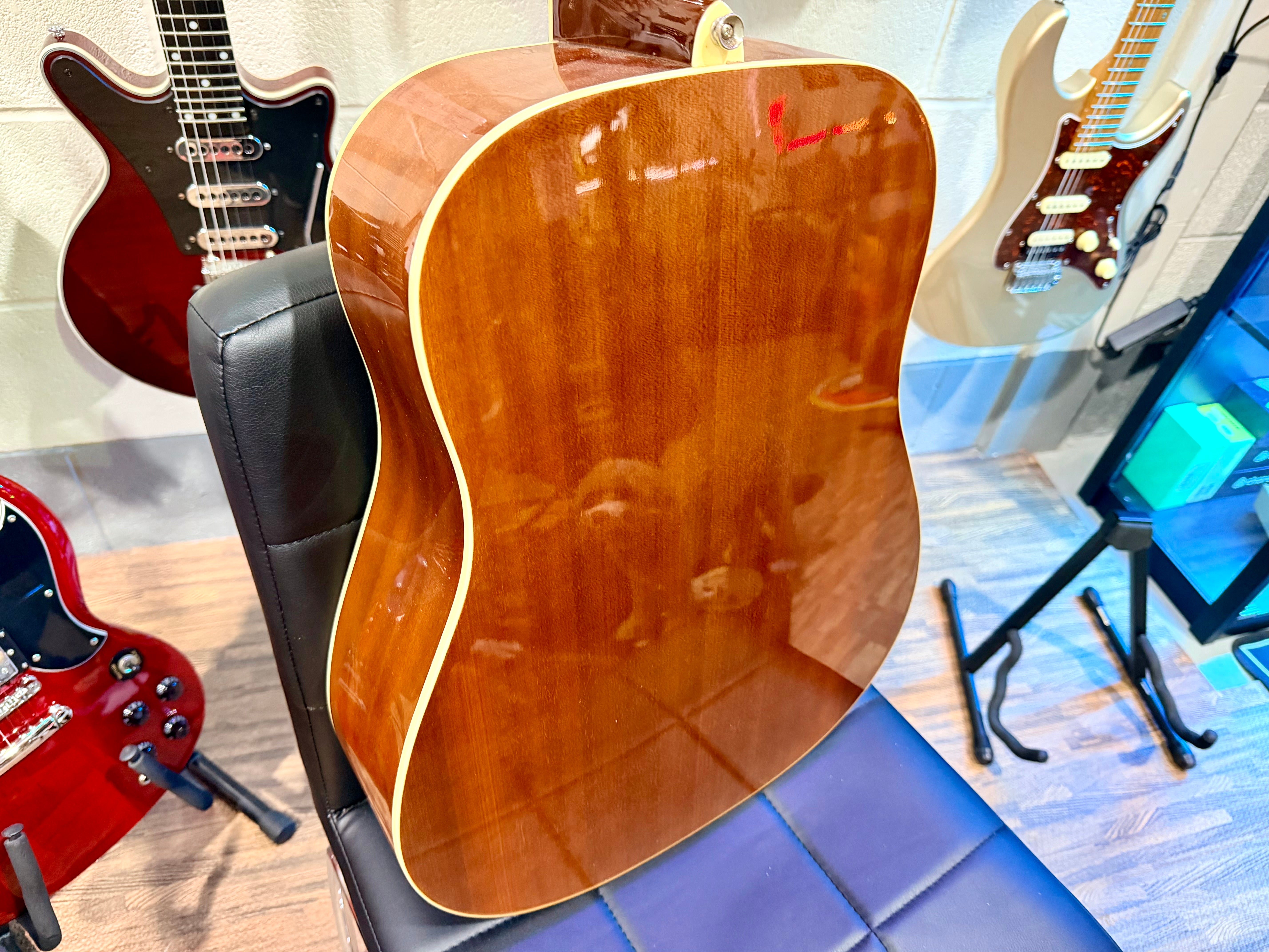 🎸LEFTY🎸 Ibanez PF15L Natural Acoustic Guitar~ Dreadnought~ Left Handed!