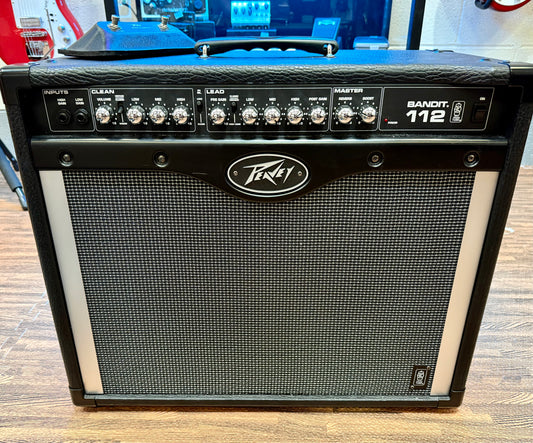 🔥MINT🔥 Peavey Bandit Transtube 112 Guitar Amplifier~ Tube Amp + Footswitch!