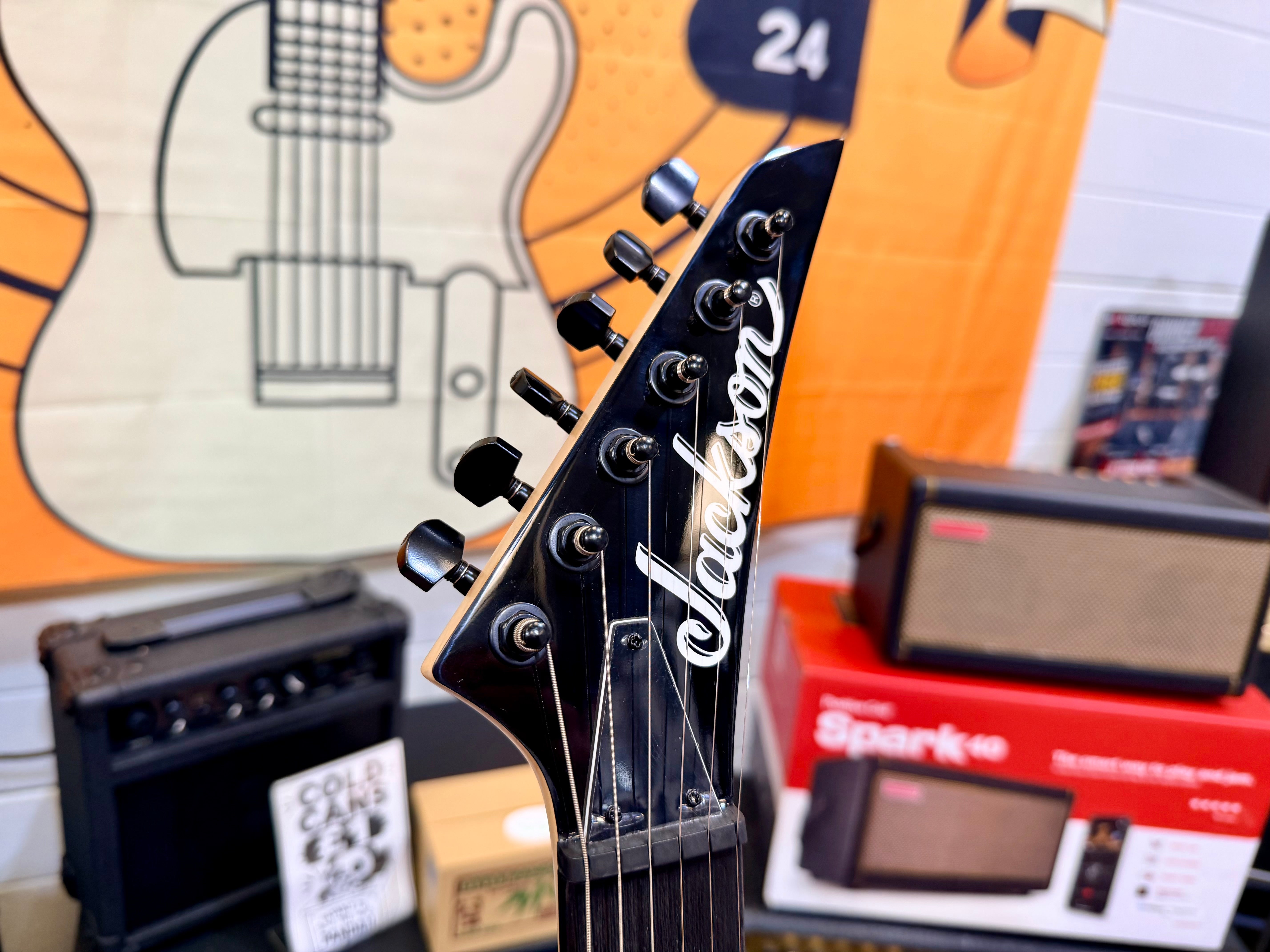 🔥NEW🔥 Jackson JS11 Dinky Metallic Red HH~ Electric Guitar Open Box!