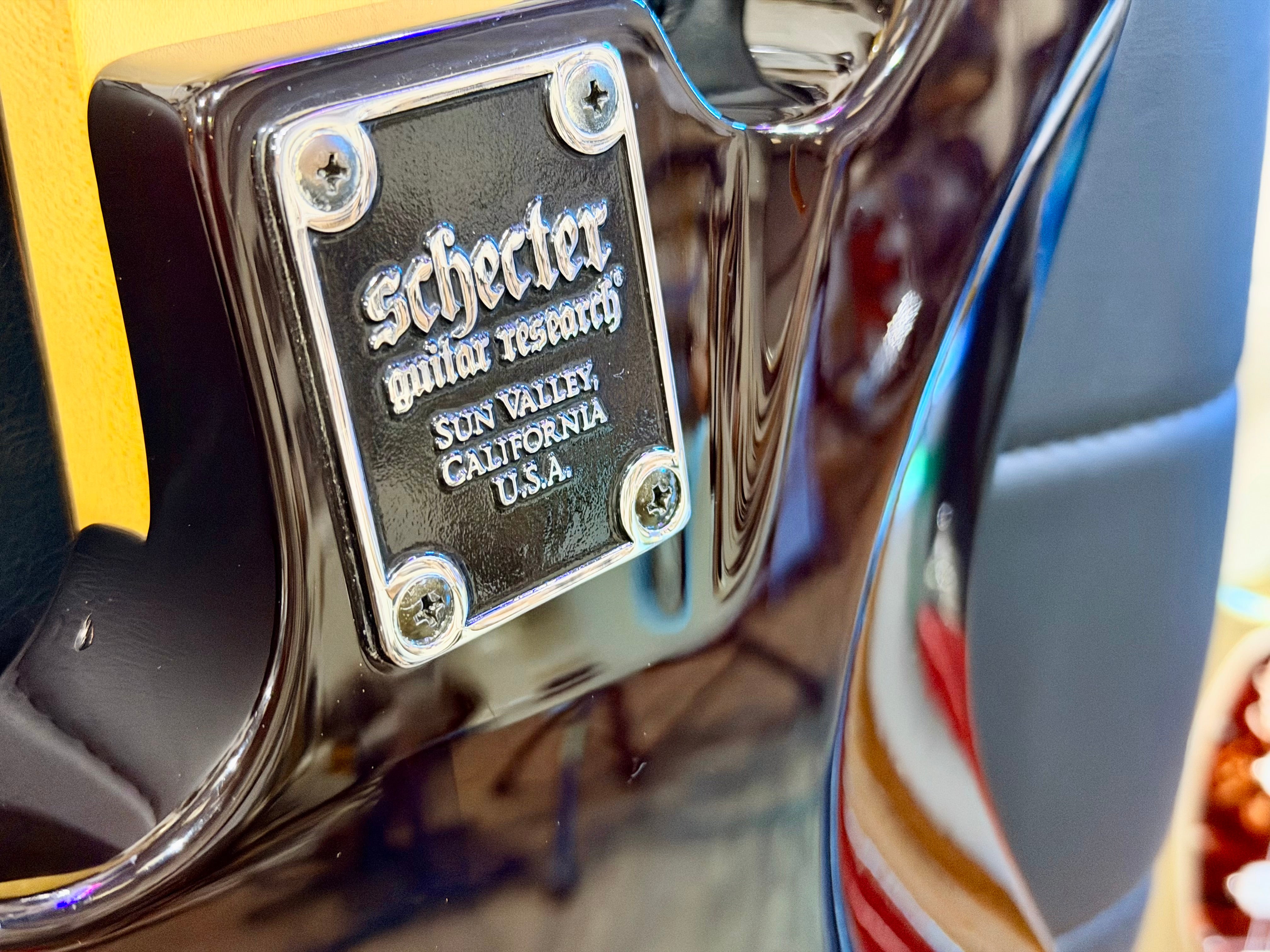 🔥7-STRING🔥 Schecter Demon-7 FR In Crimson Red Burst~ Floyd Rose~ Active~ 2017!