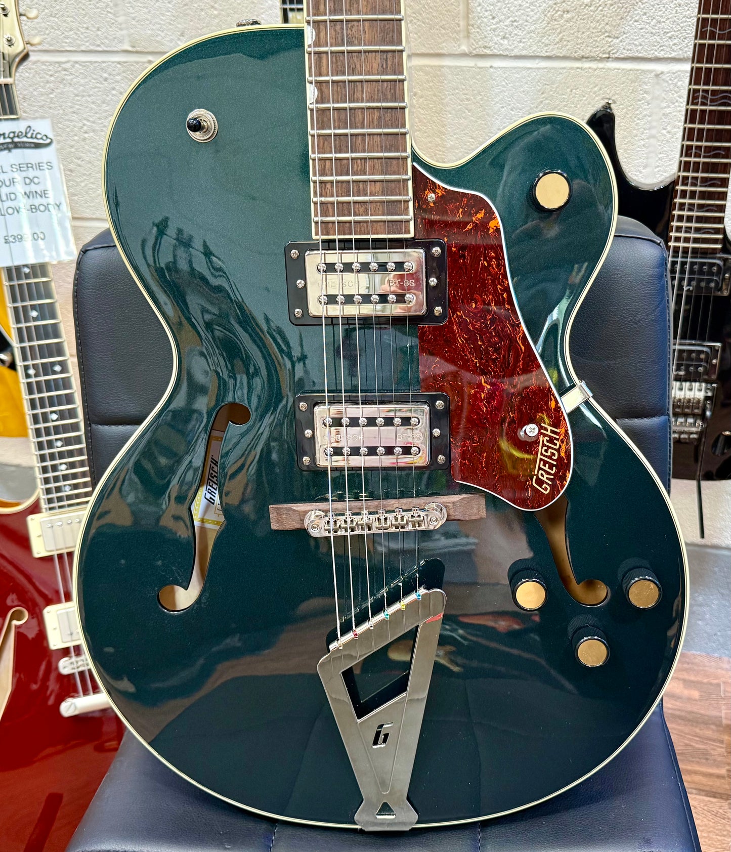 🔥MINT🔥 Gretsch G2420/CD Streamliner~ Cadillac Green~ Chromatic II~ Hard Case!