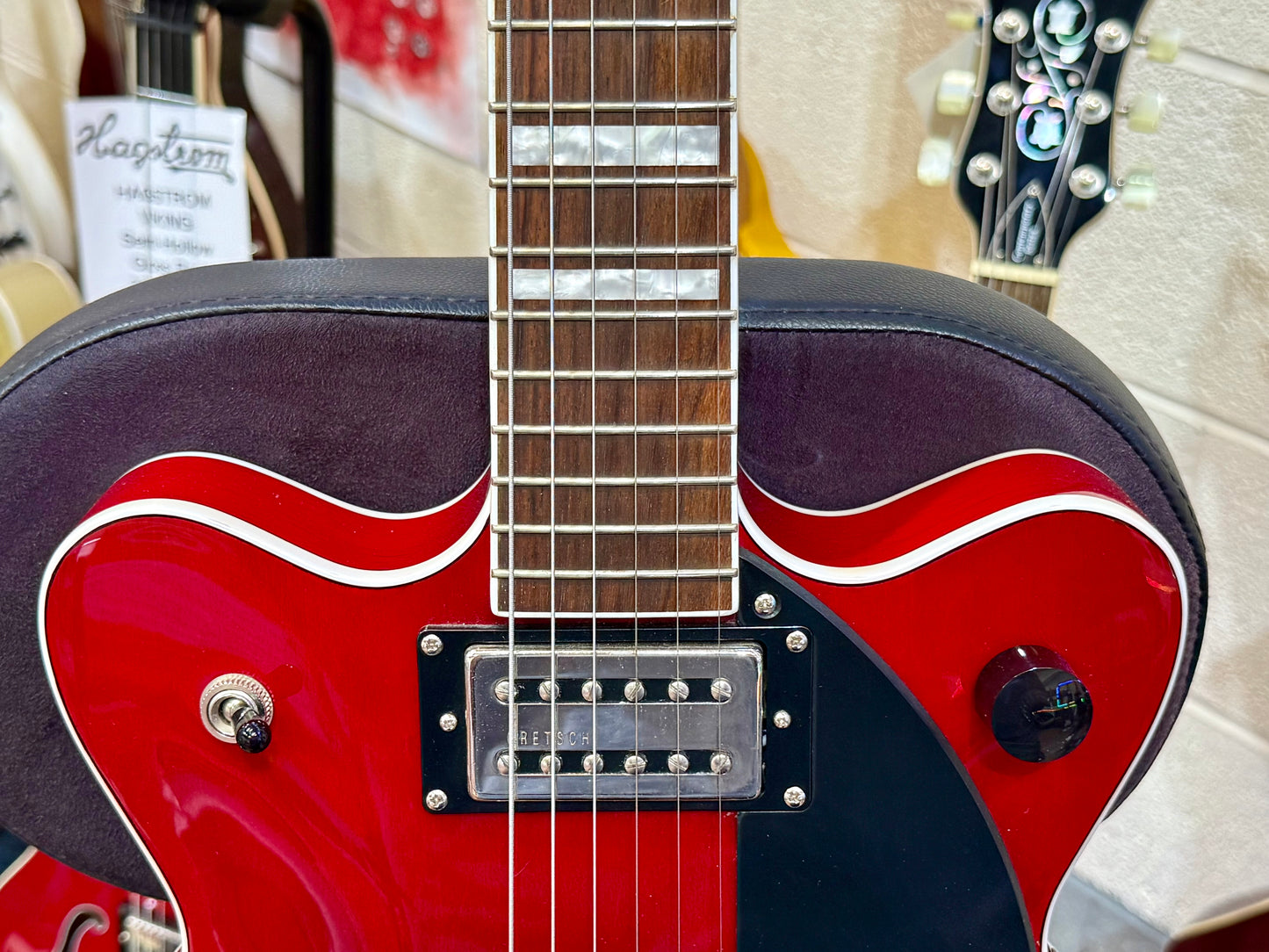 π2017π Gretsch G2655 FS Flagstaff Red Semi-Hollow~Centre Block Electric Guitar