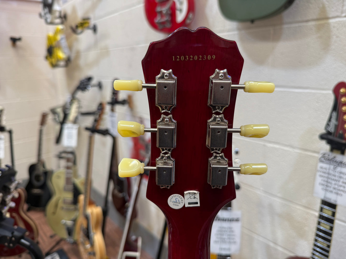 🍒2012🍒 Epiphone SG G-400 Pro~ Heritage Cherry Red + Hiscox Hard Case!