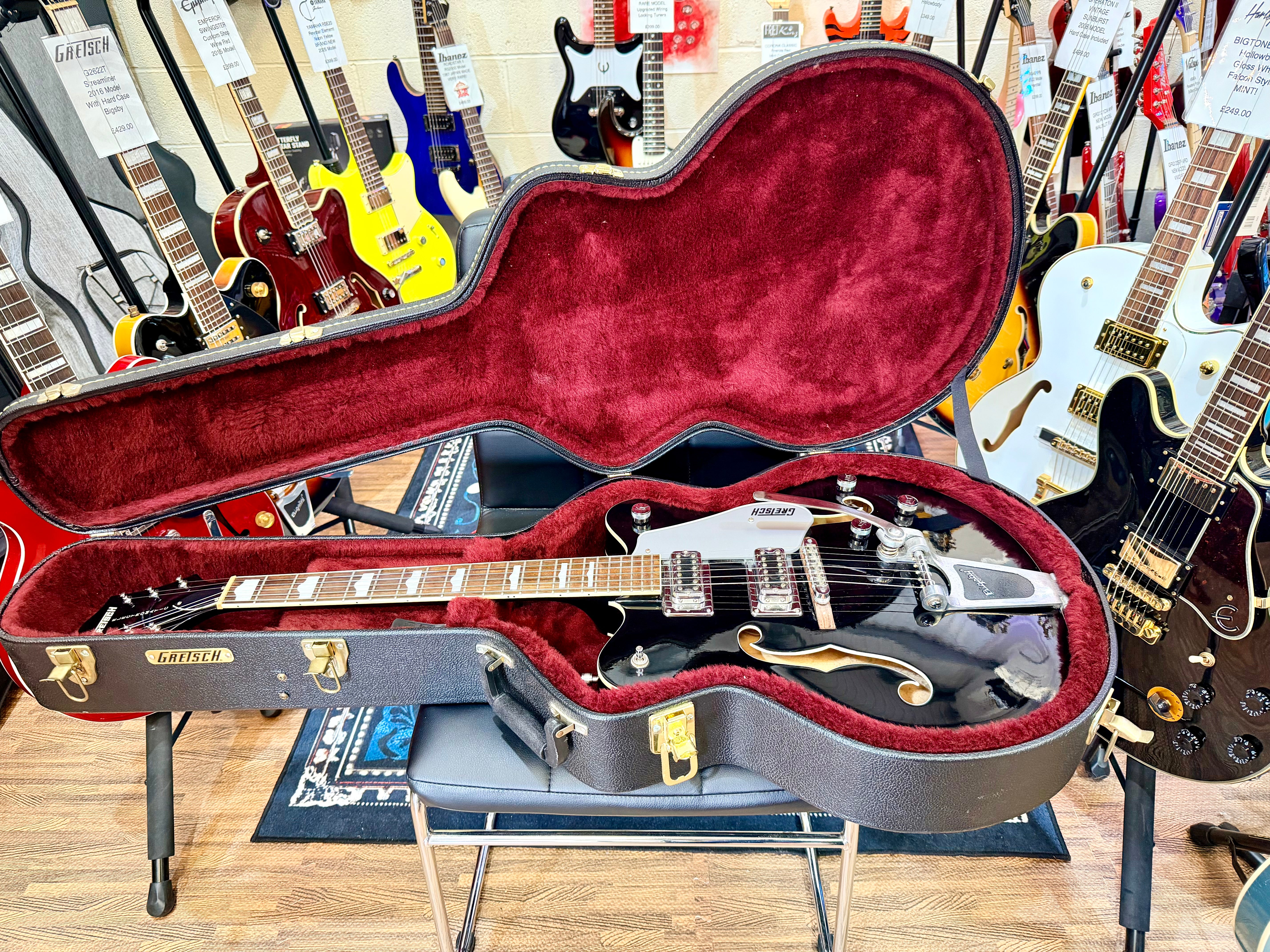 🔥2013 KOREA🔥 Gretsch G5422T Electromatic Hollow-body~ Gloss Black + Hard Case!
