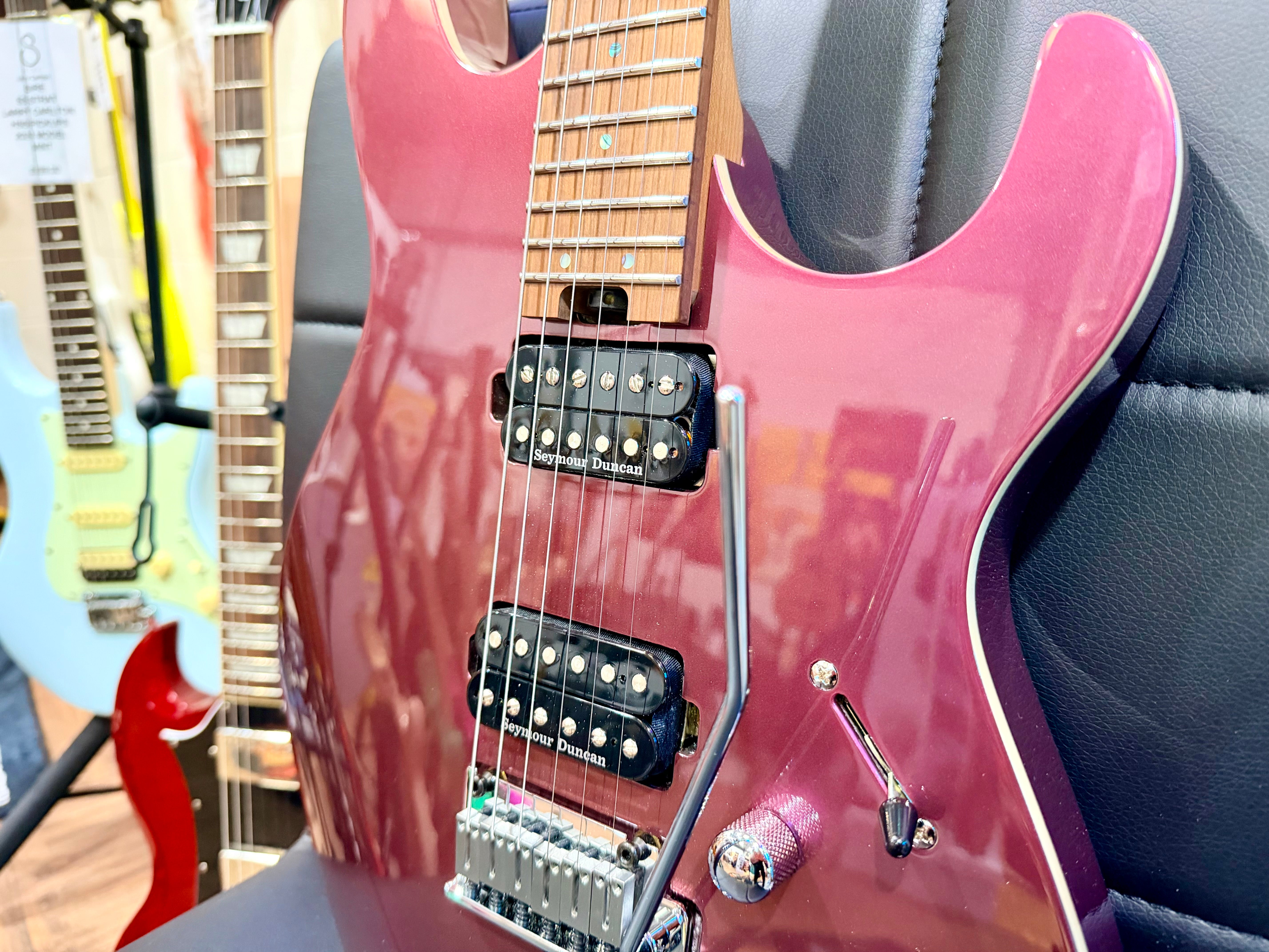 🌟NEW🌟 Cort G300 Pro Electric Guitar~ Vivid Burgundy~ Seymour Duncan Pickups!