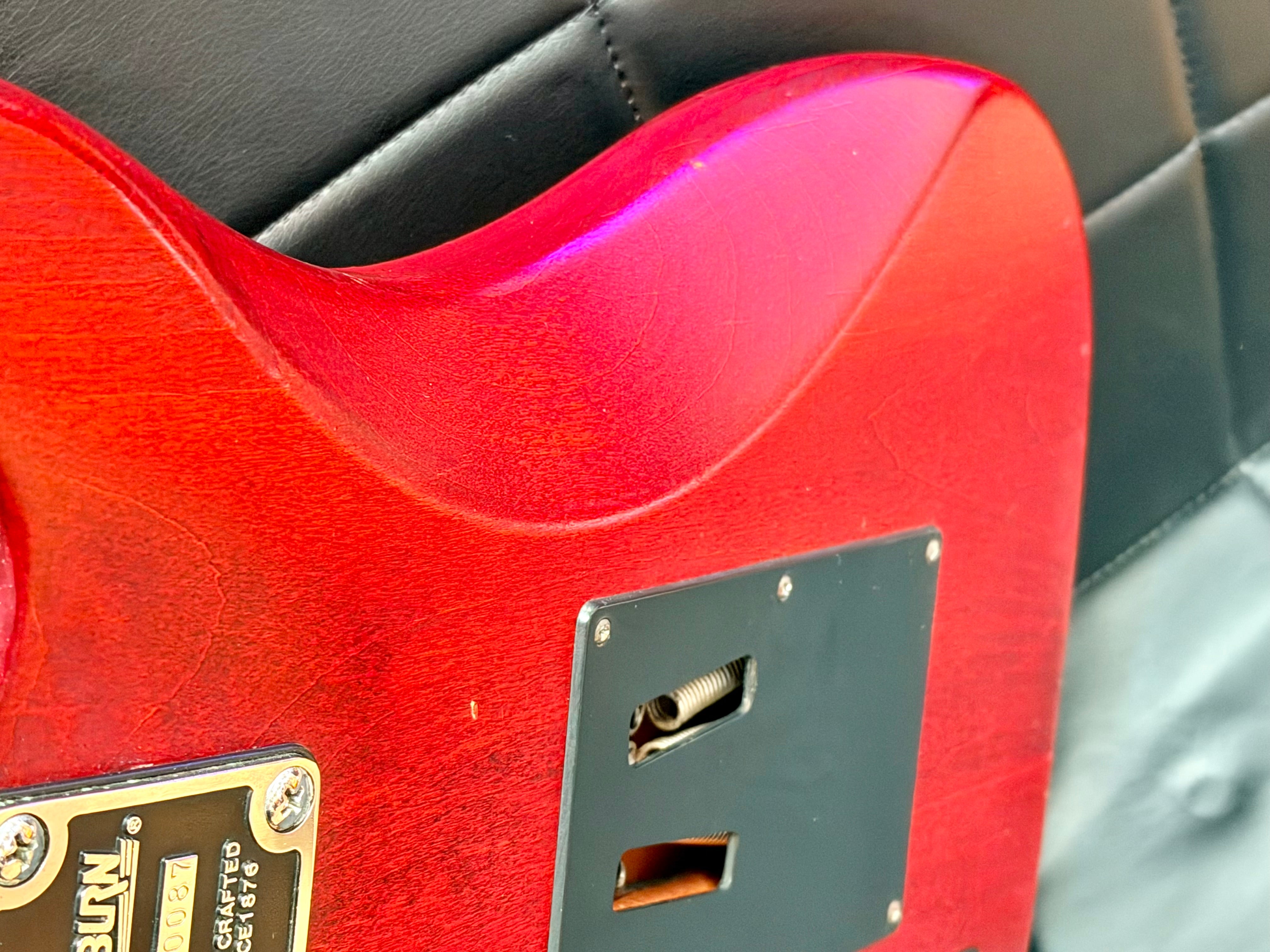 🔥1994🔥 Washburn N2 Nuno Bettencourt~ Korea Padauk Red + Gotoh + Bill Lawrence!