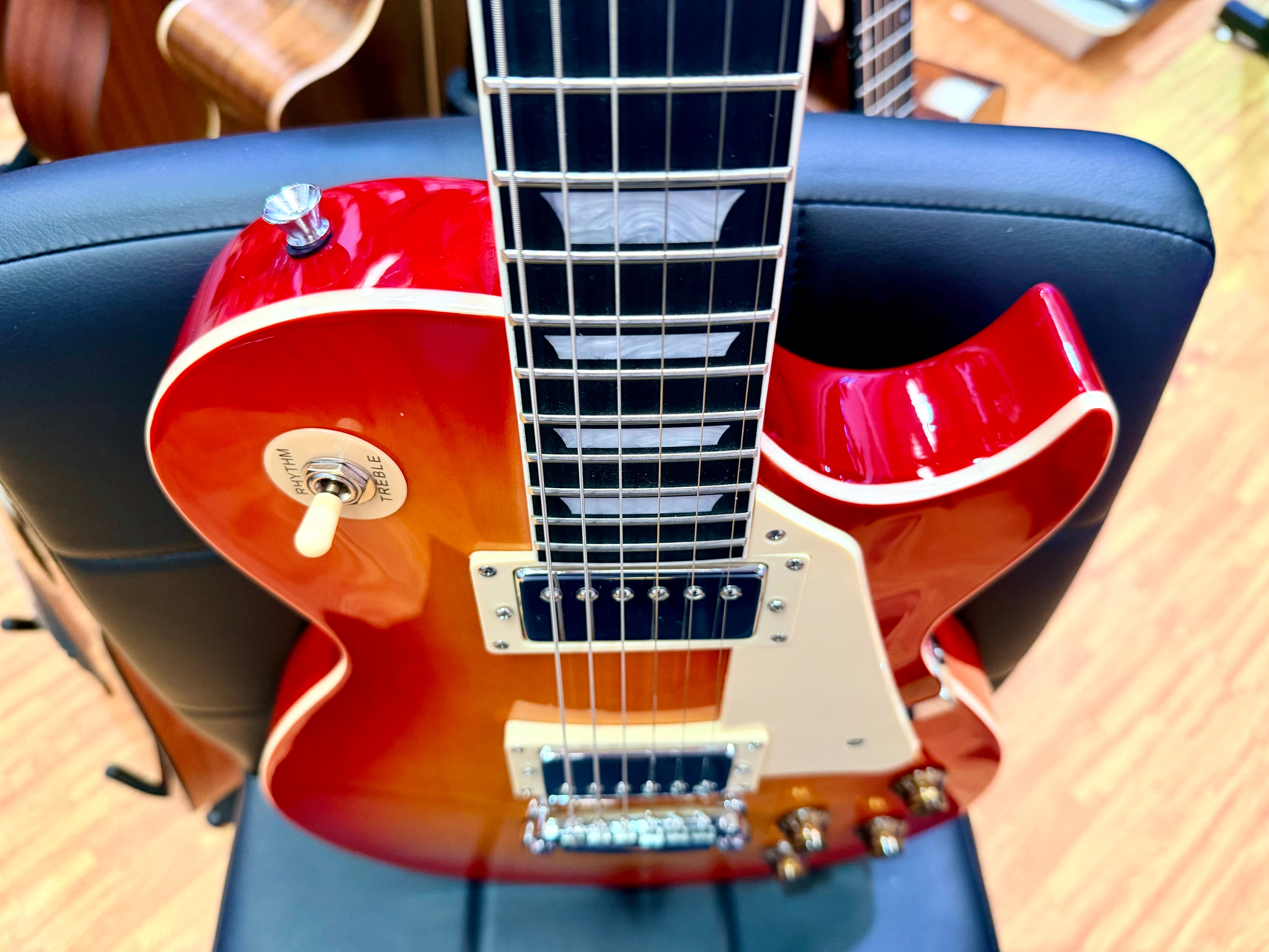 ☀️BUNDLE OFFER☀️ Harley Benton SC-450 CB Classic Series~ Cherry Burst LP Style!