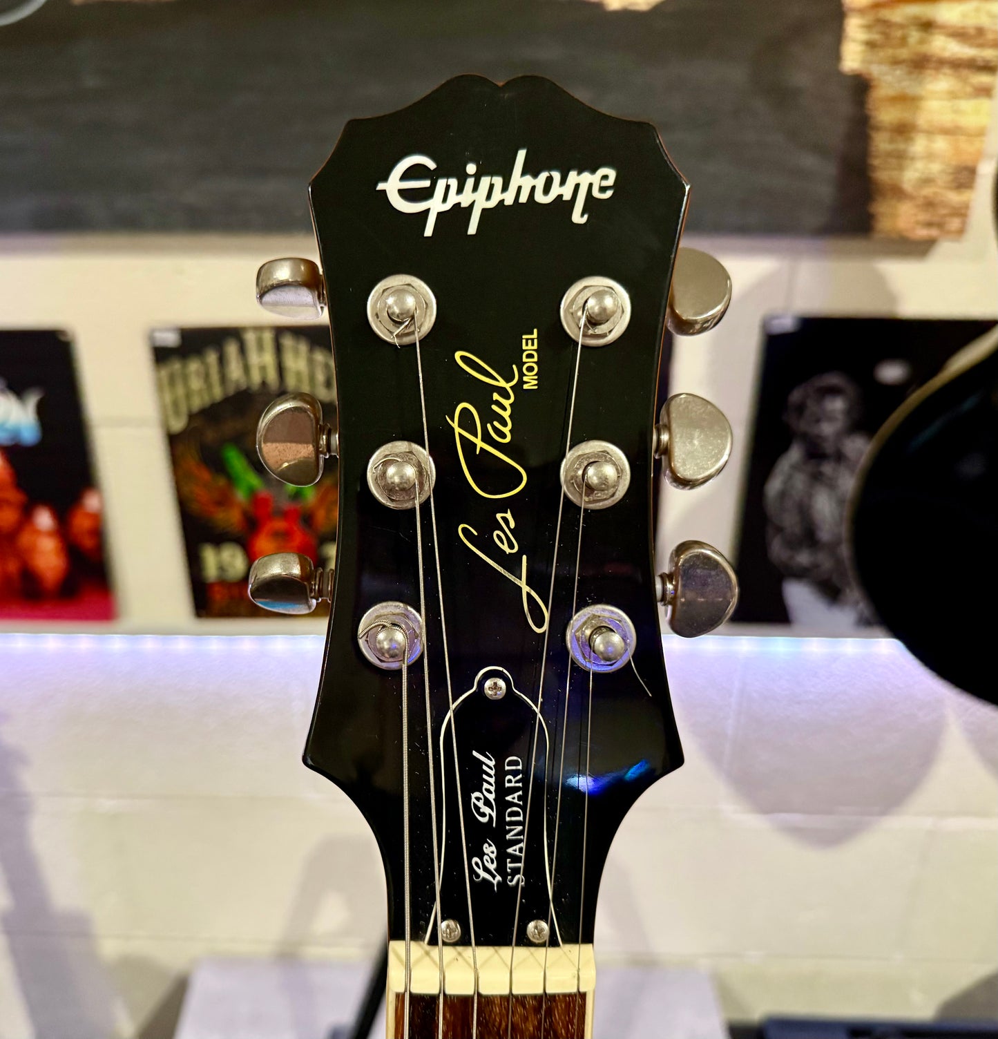 🌟RARE ANTIQUE NATURAL🌟 Epiphone Les Paul Standard~ 2010 Model~ Cherished!