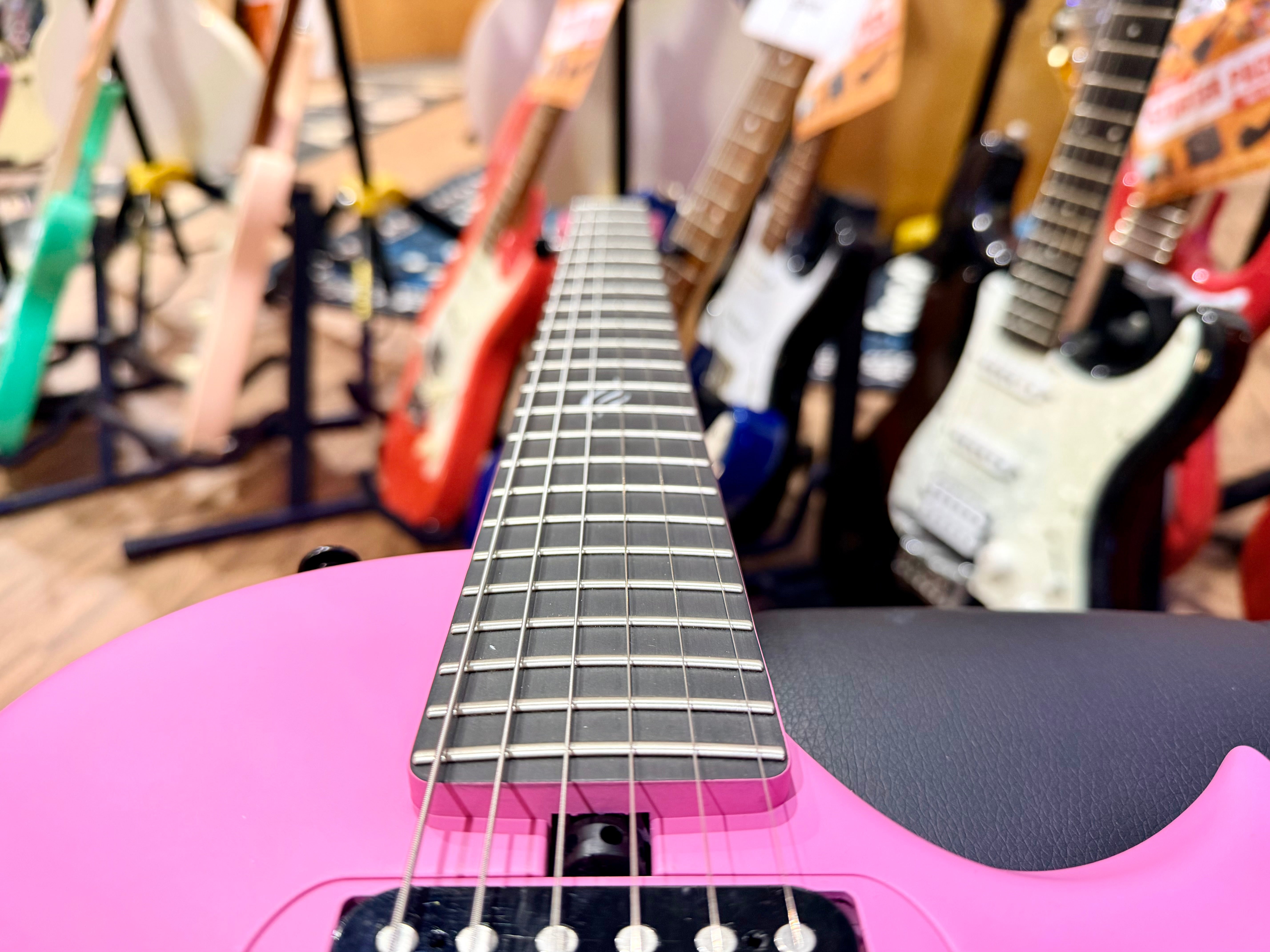 🔥 Enya Nova Go Sonic~ Cosmic Purple~ Smart Electric Guitar~Speaker & FX + Bag 🔥